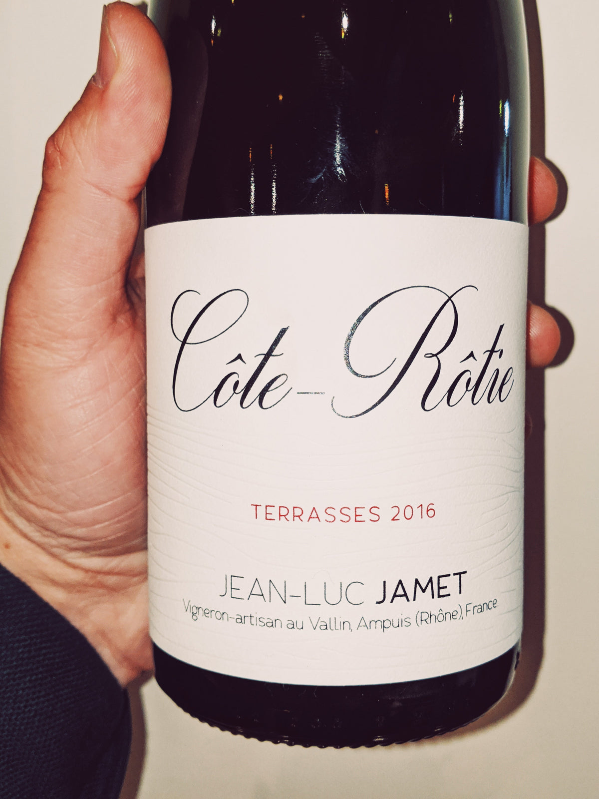 Wine Review: Jean-Luc Jamet Côte-Rôtie, Terrasses 2016 (100% Syrah)
