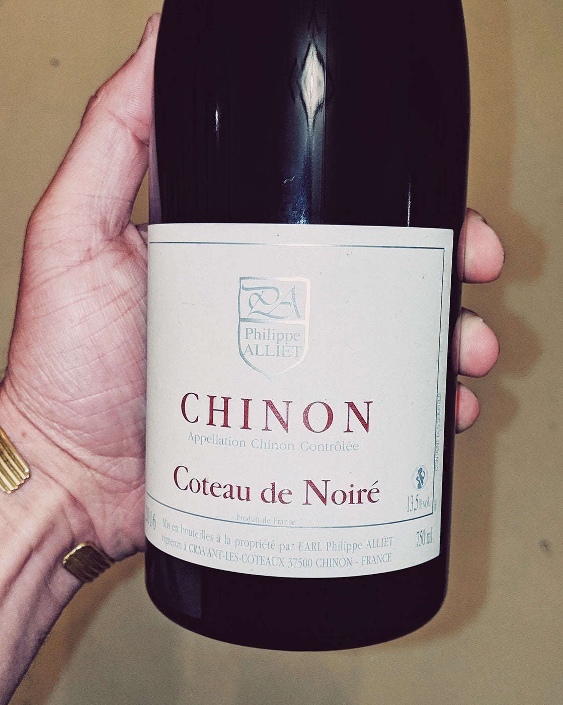 P Johnson Wine Review Philippe Alliet, Chinon, Coteau de Noiré 2016