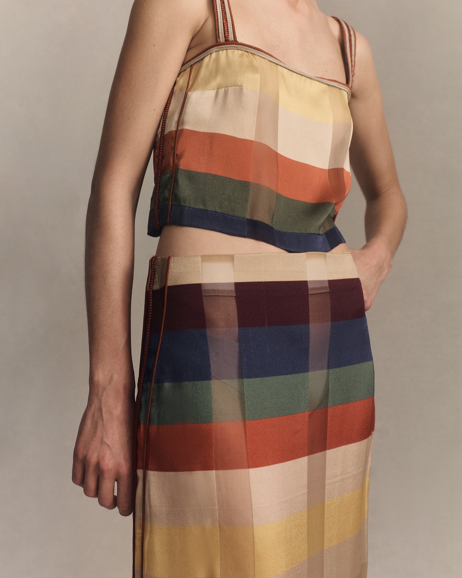 Bebé Skirt - Venetian Stripe