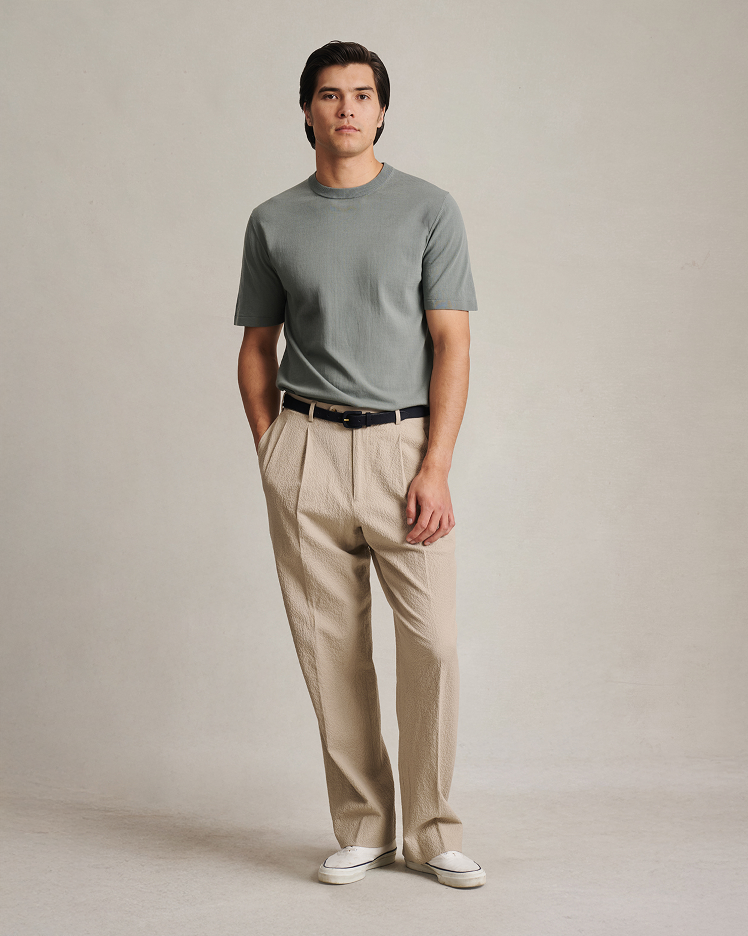 Ice Cotton Tee - Seafoam