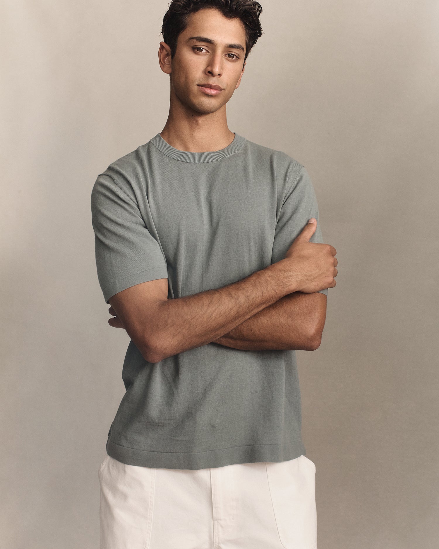 Ice Cotton Tee - Seafoam