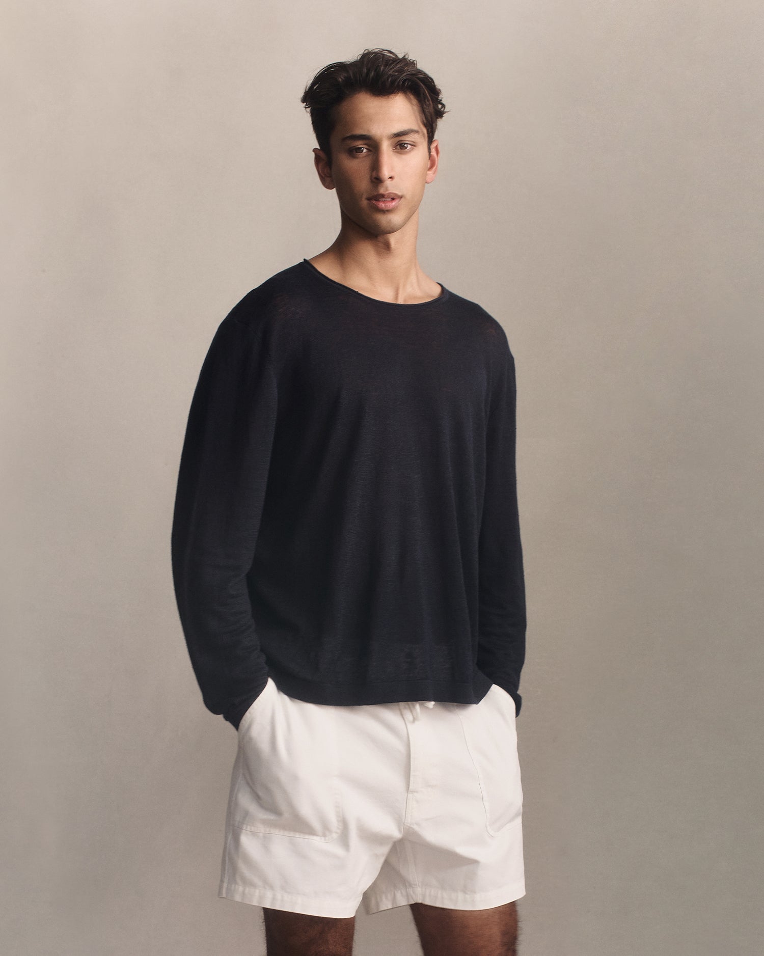 Yachtie Sweater - Navy
