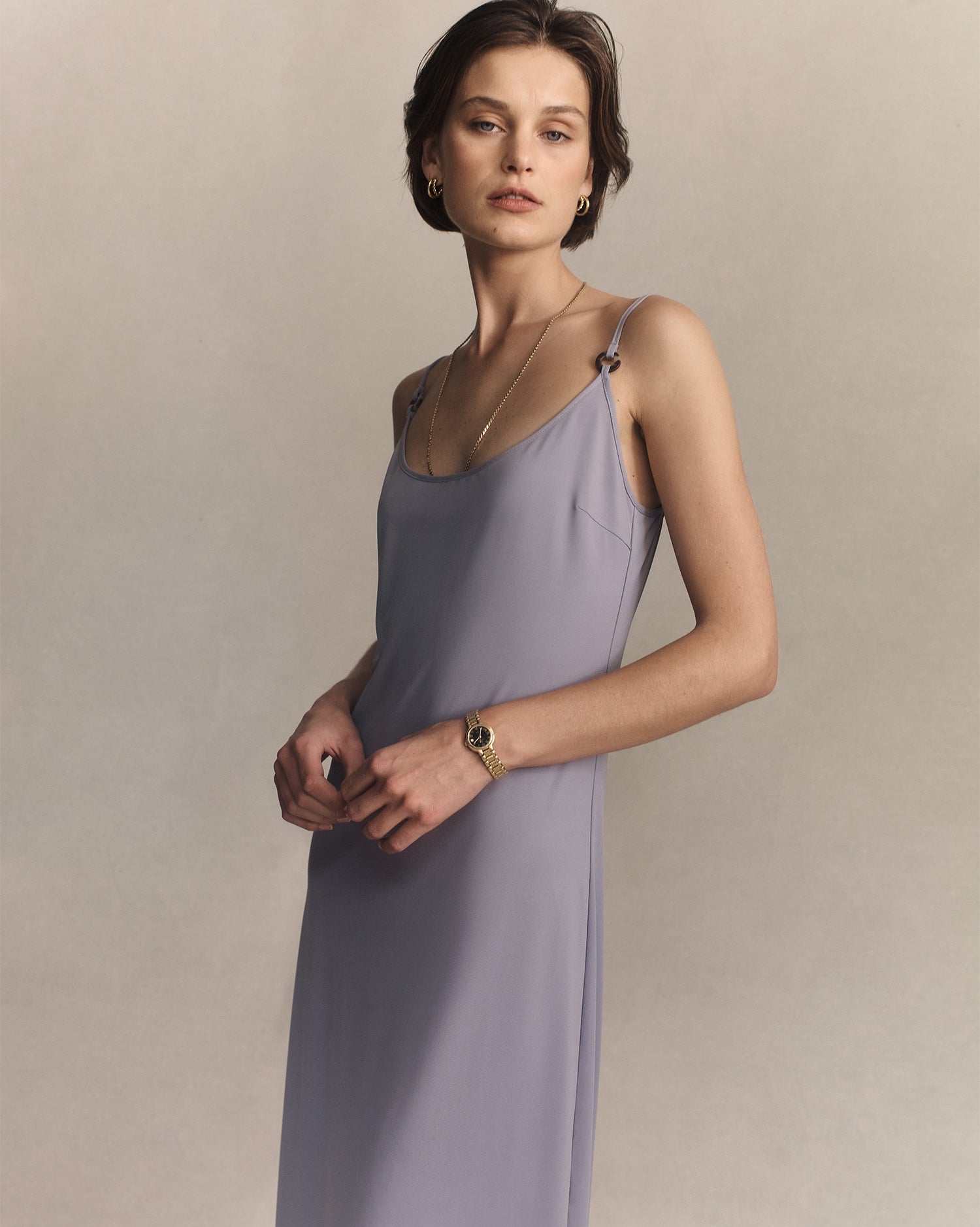 Caroline Dress - Dove