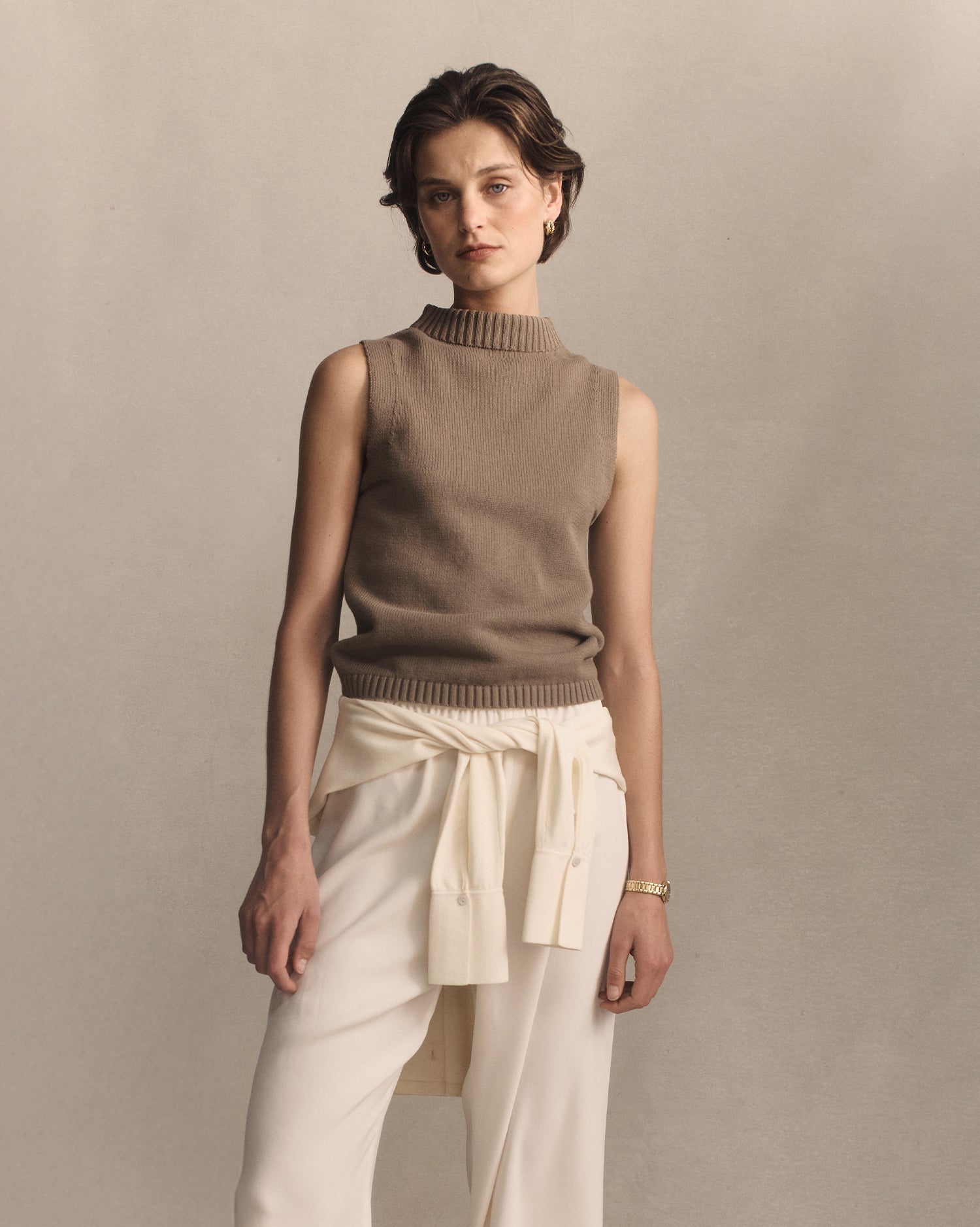 Annie Top - Taupe