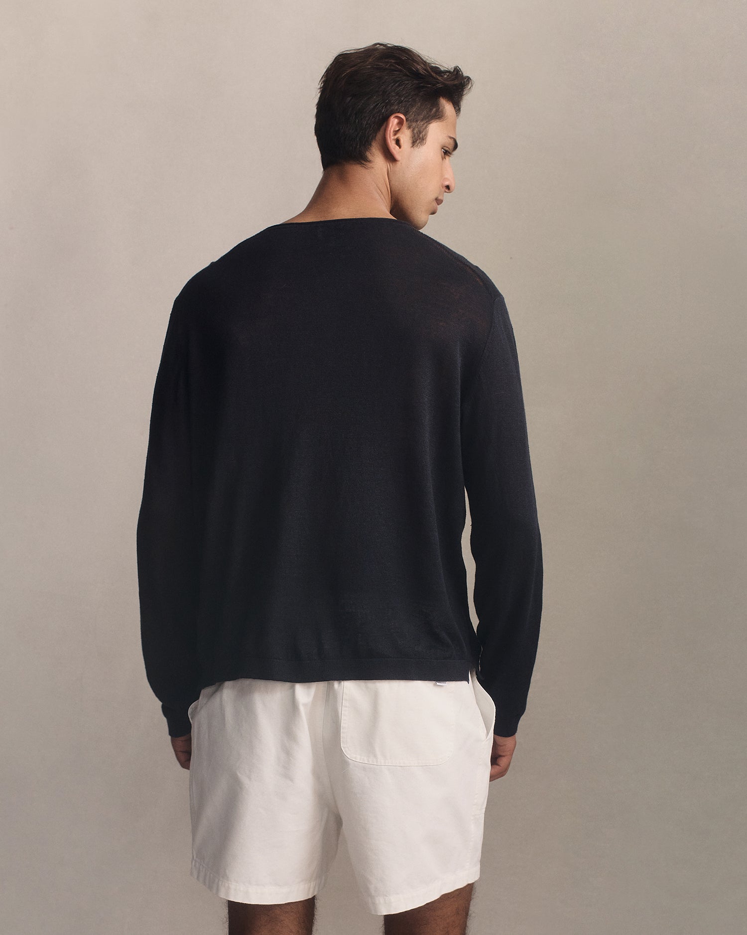 Yachtie Sweater - Navy