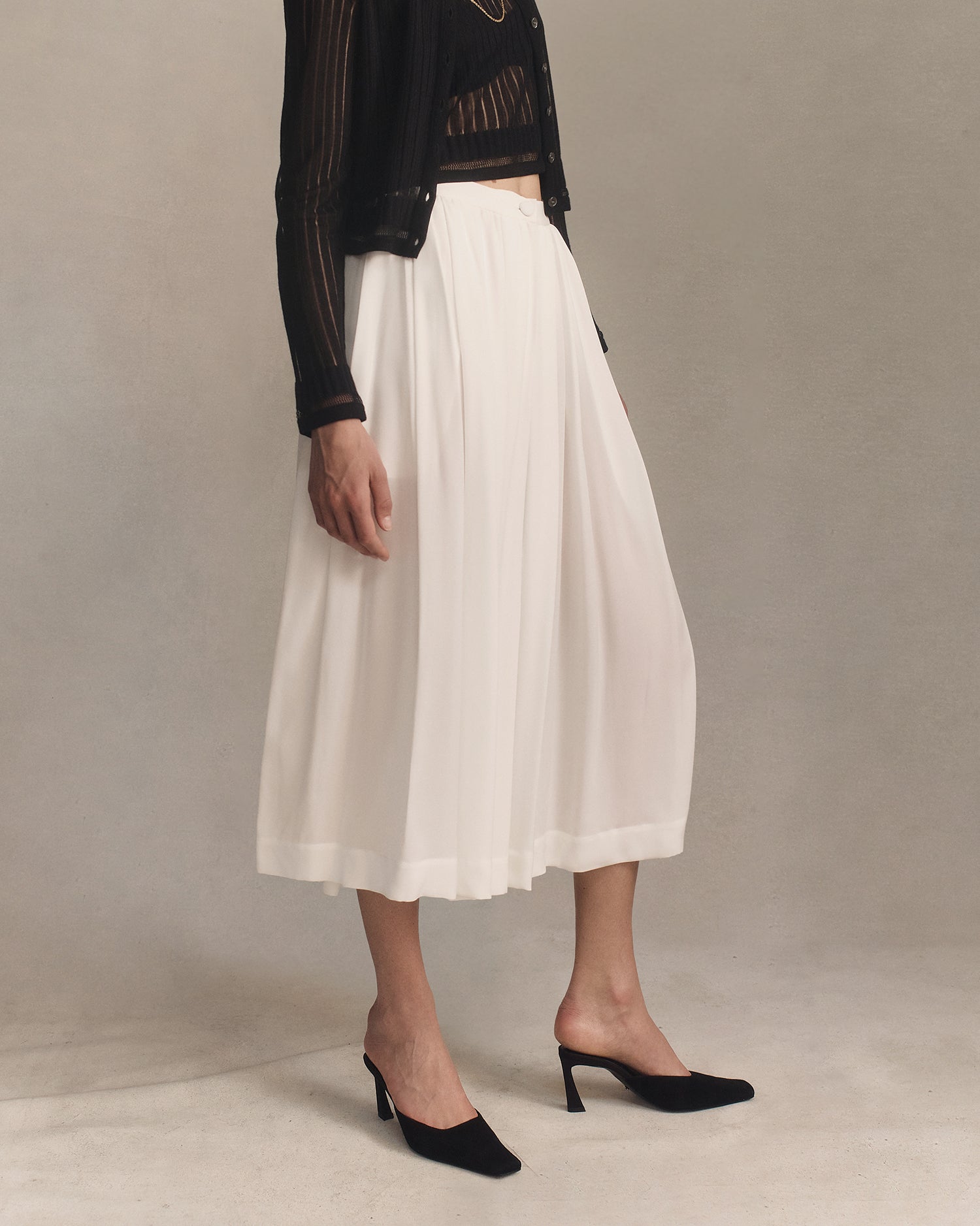 Cass Culottes - White