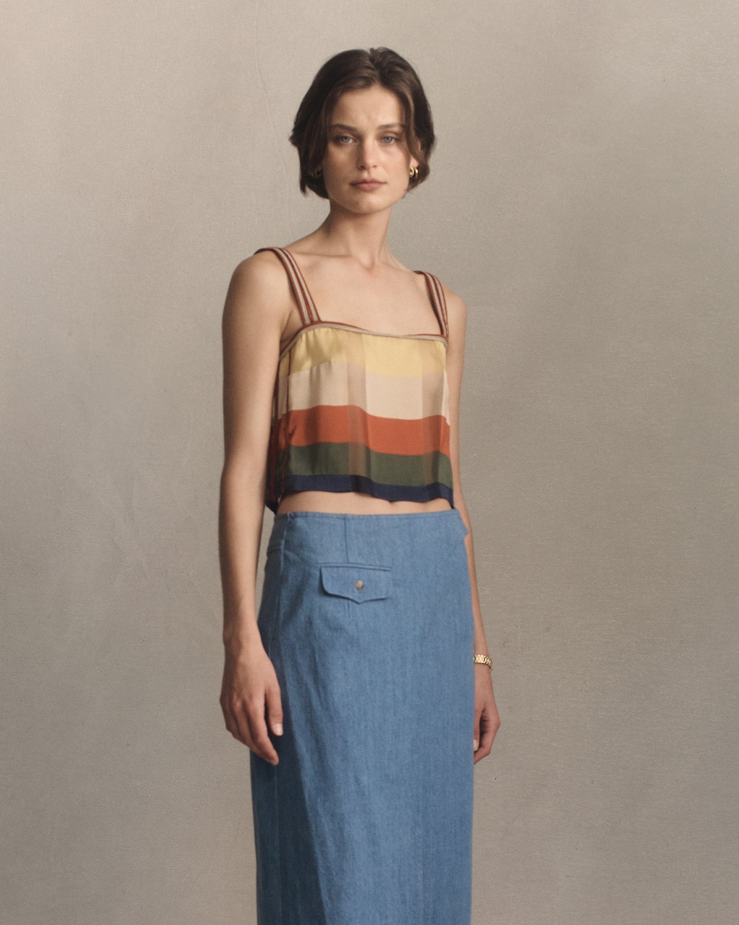 Bebé Top - Venetian Stripe