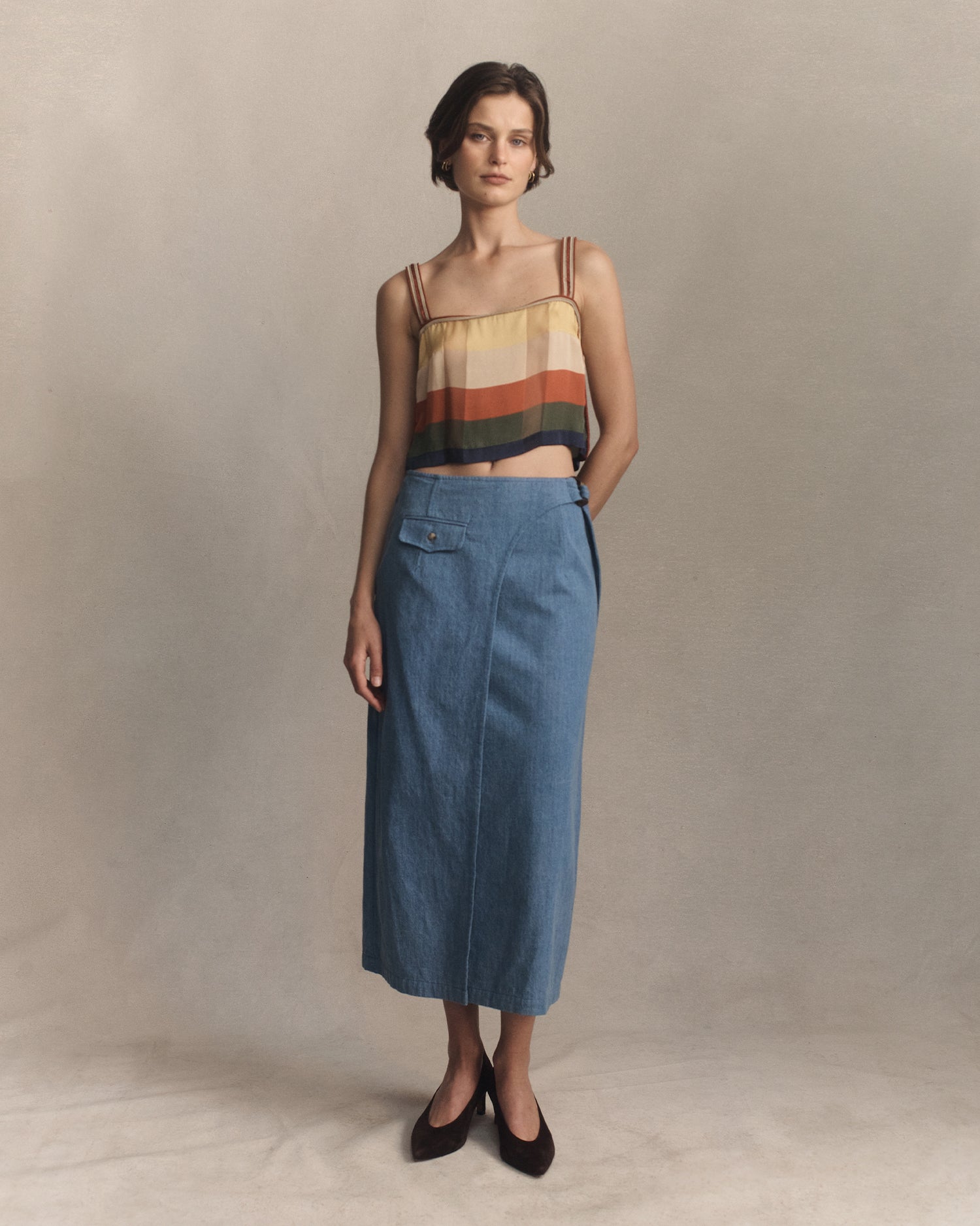 Kim Skirt - Denim