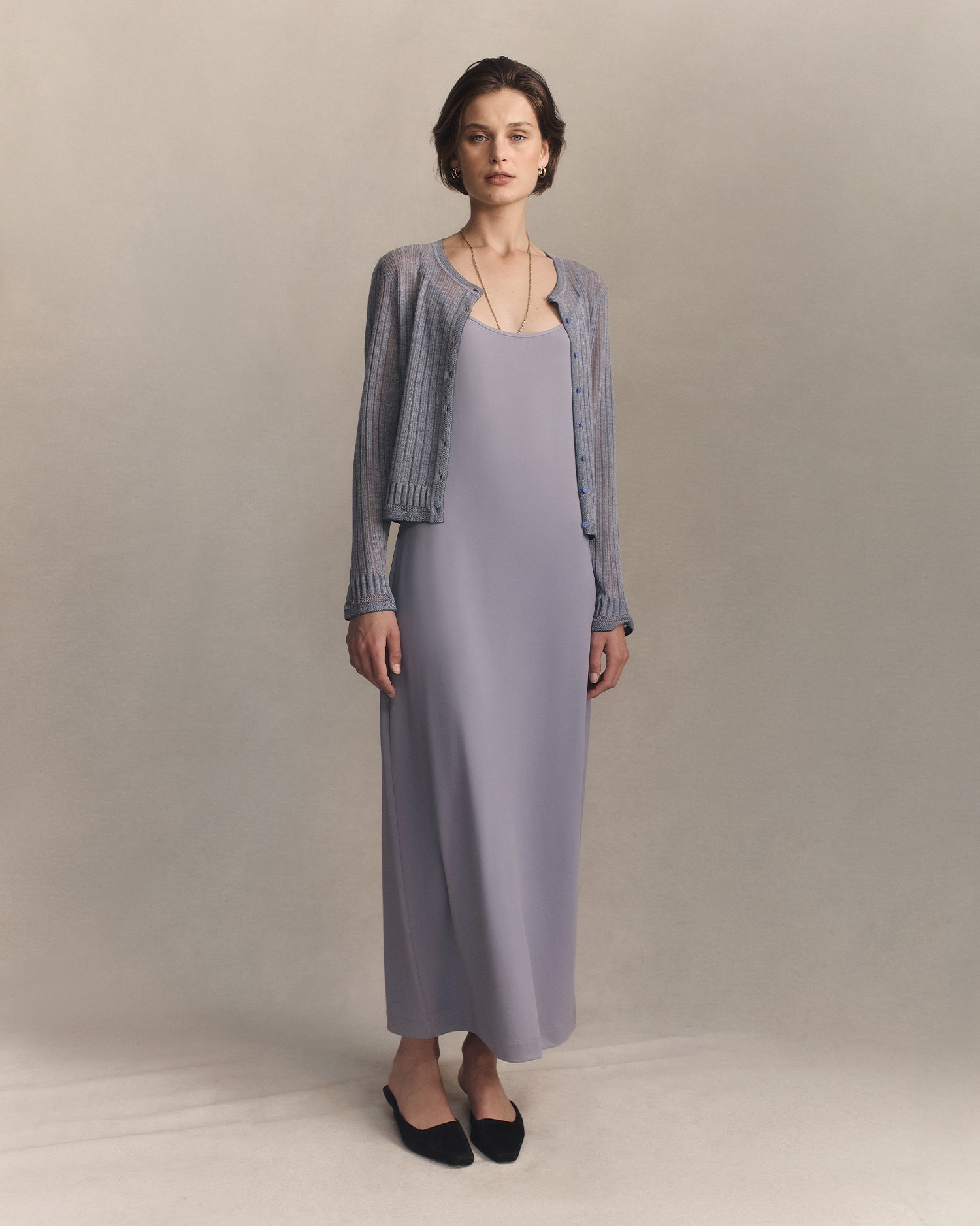 Caroline Dress - Dove