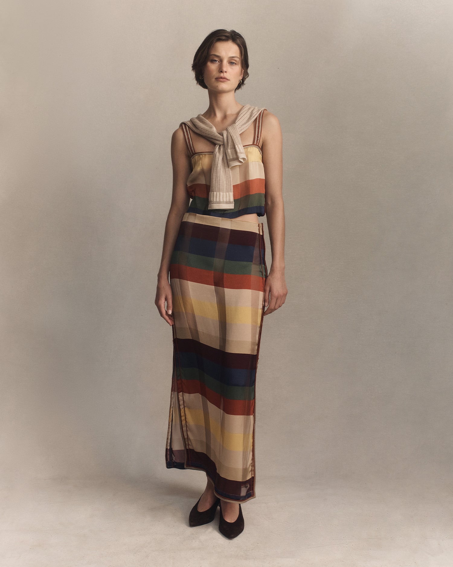 Bebé Top - Venetian Stripe