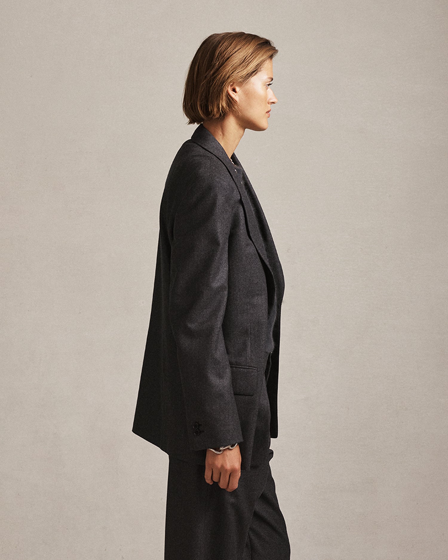 Ava Blazer - Dark Grey