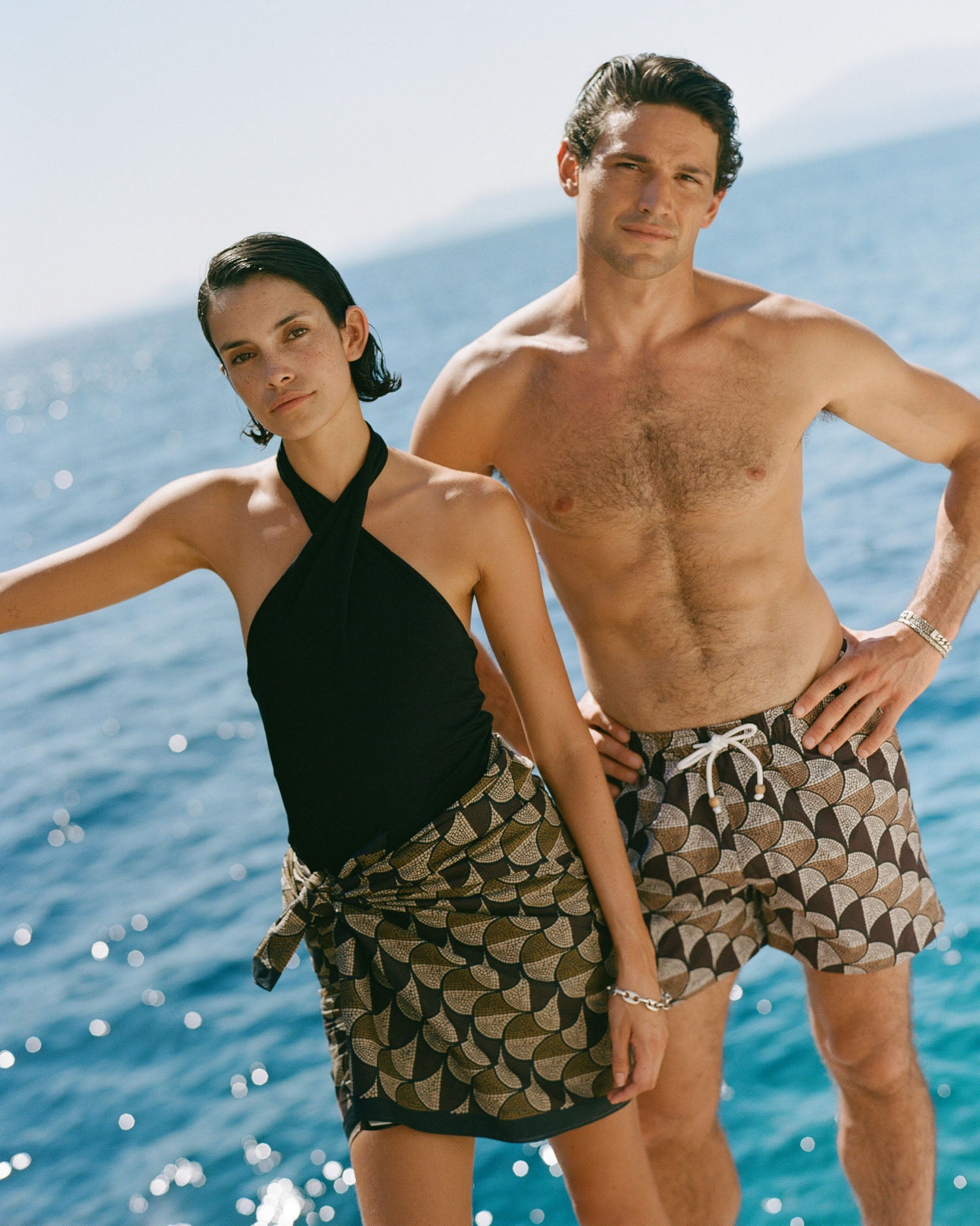 Babylon Swim Short - Brown