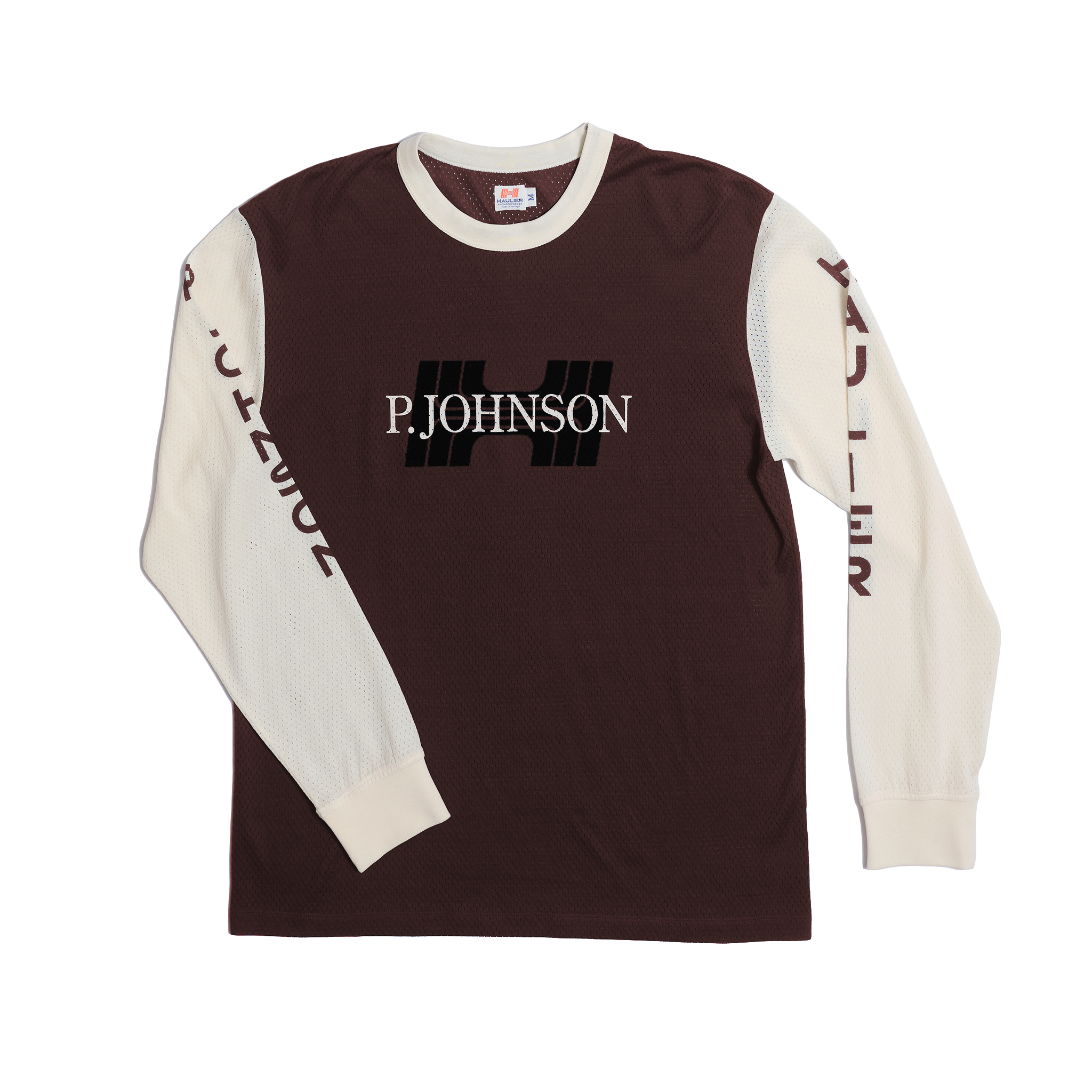 P.Johnson x Haulier Motocross Tee - Brown