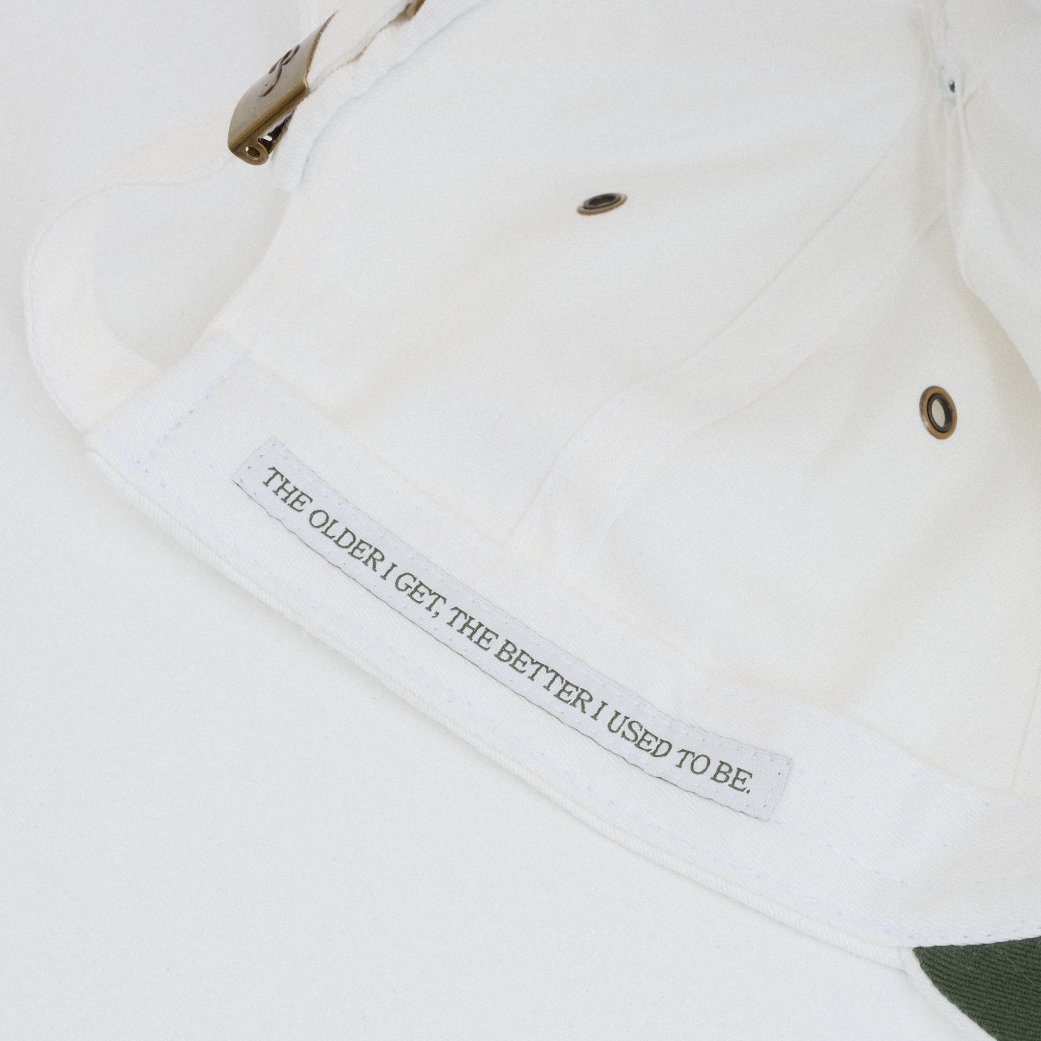 Off White Tennis Cap