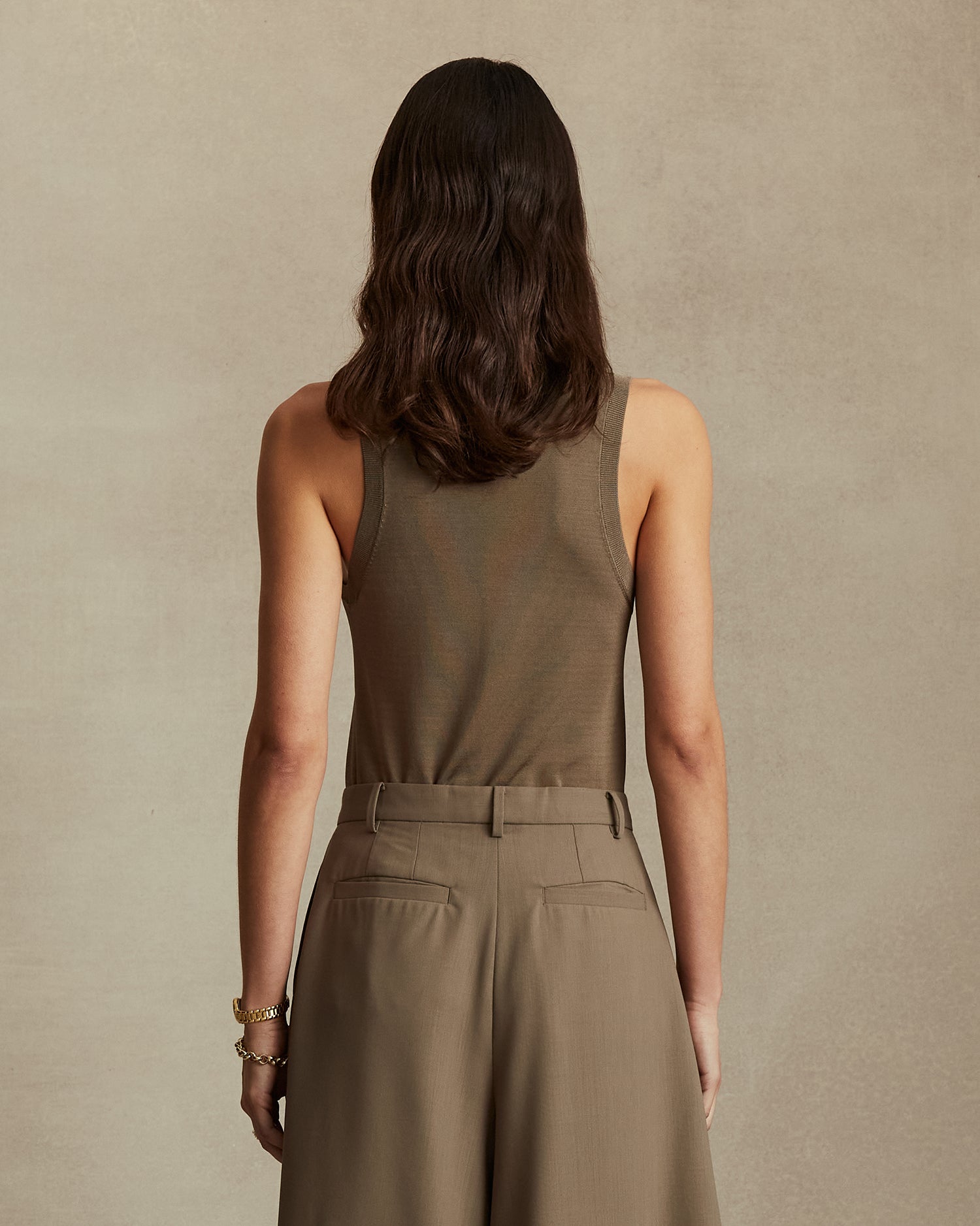 Tessa Tank - Olive