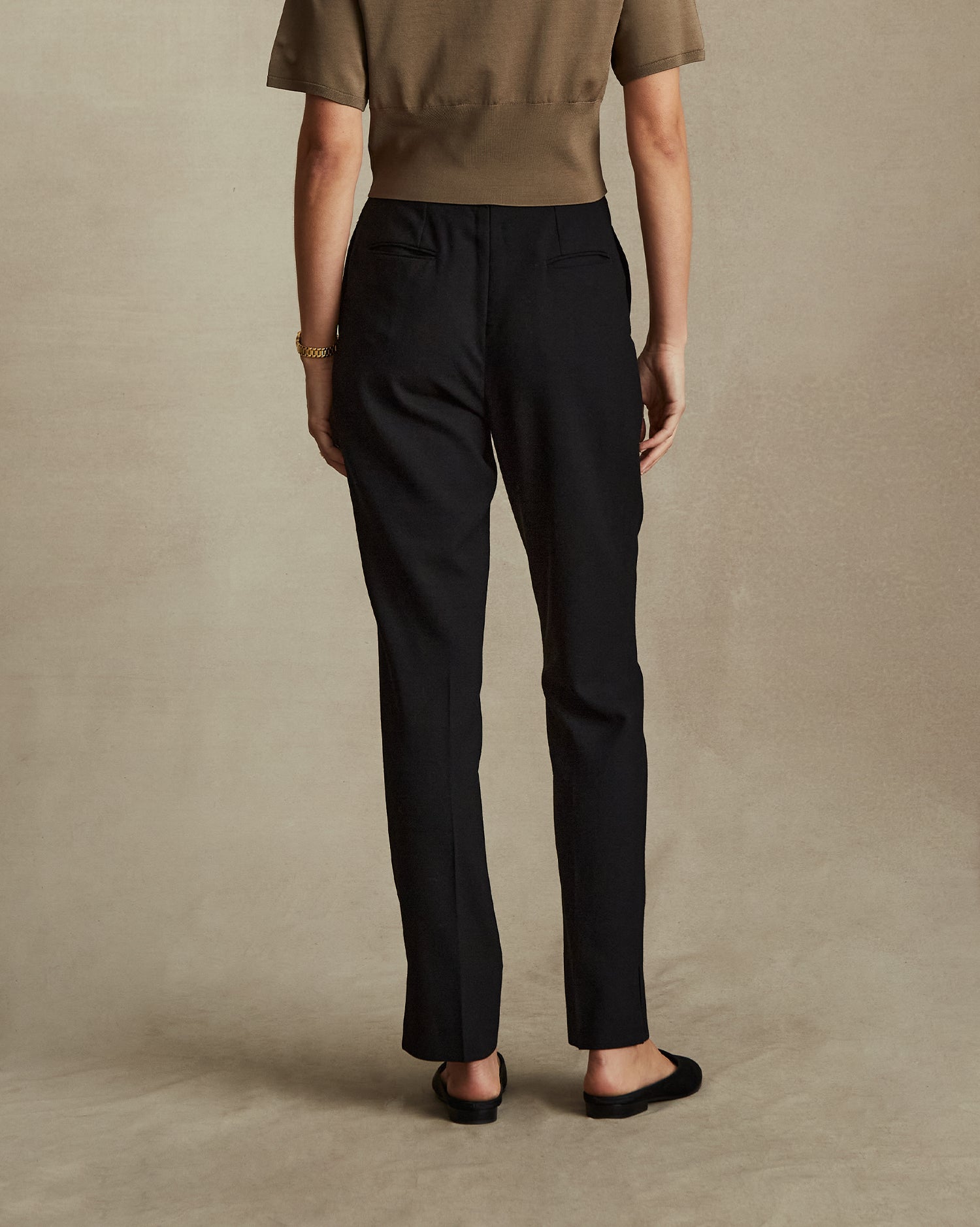 Scarlet Cigarette Trousers - Black
