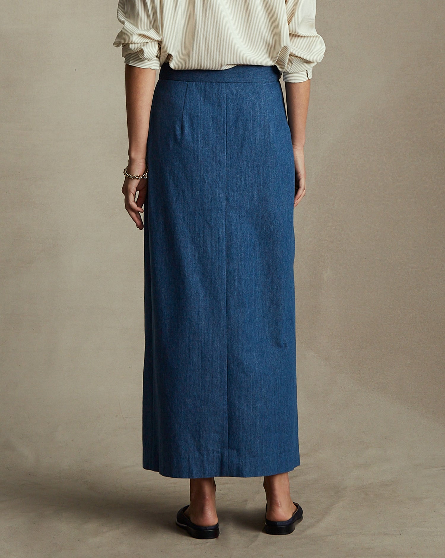 Olivia Denim Maxi Skirt