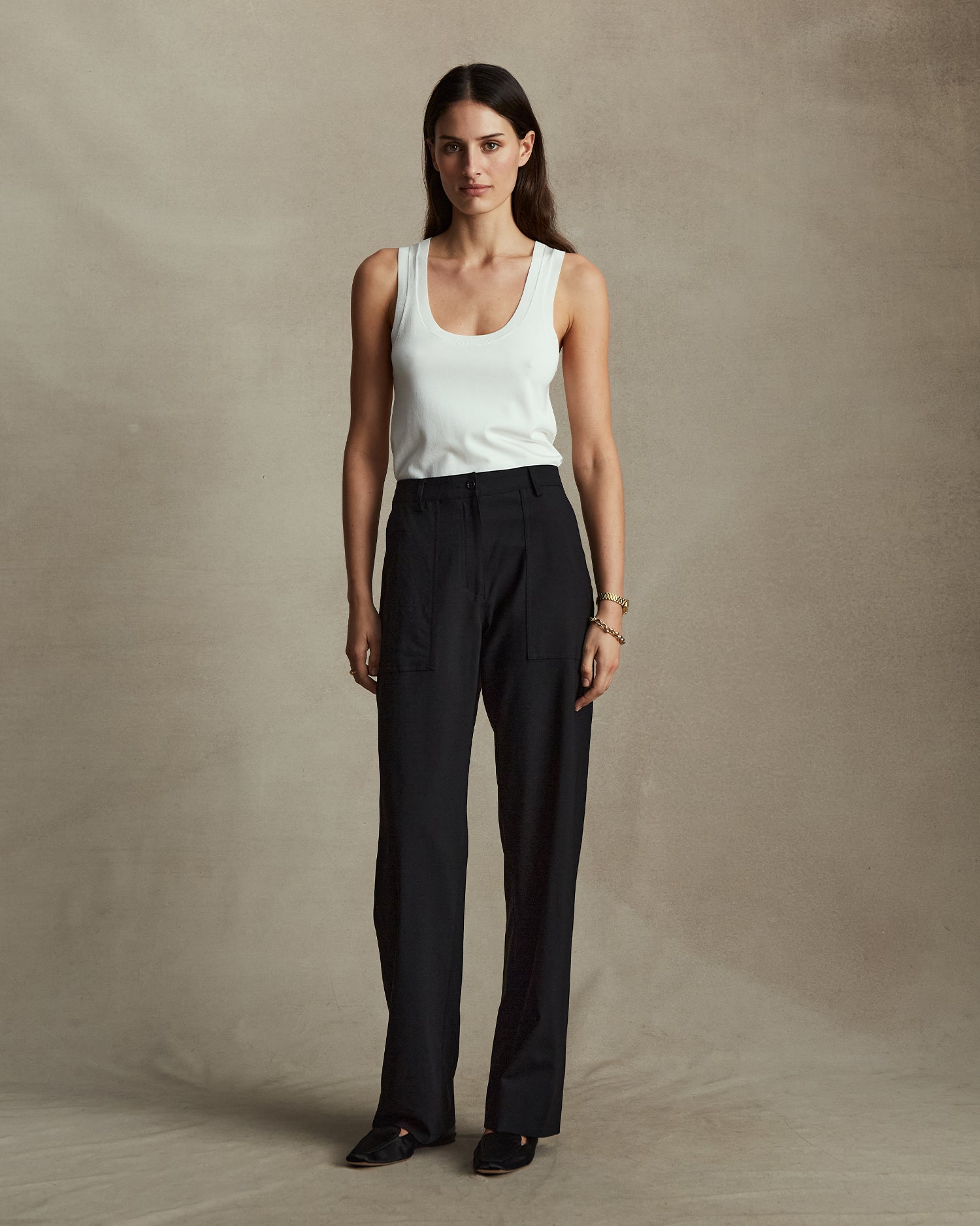 Tessa Tank - White