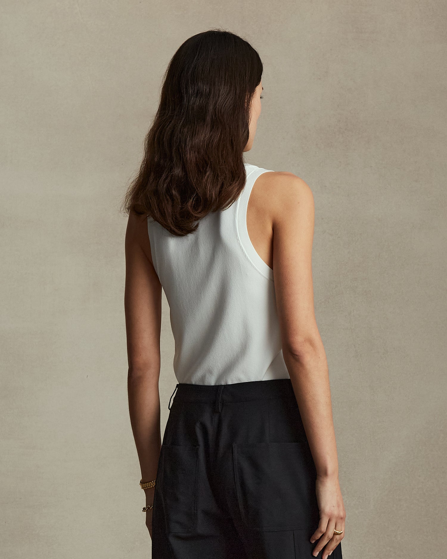 Tessa Tank - White