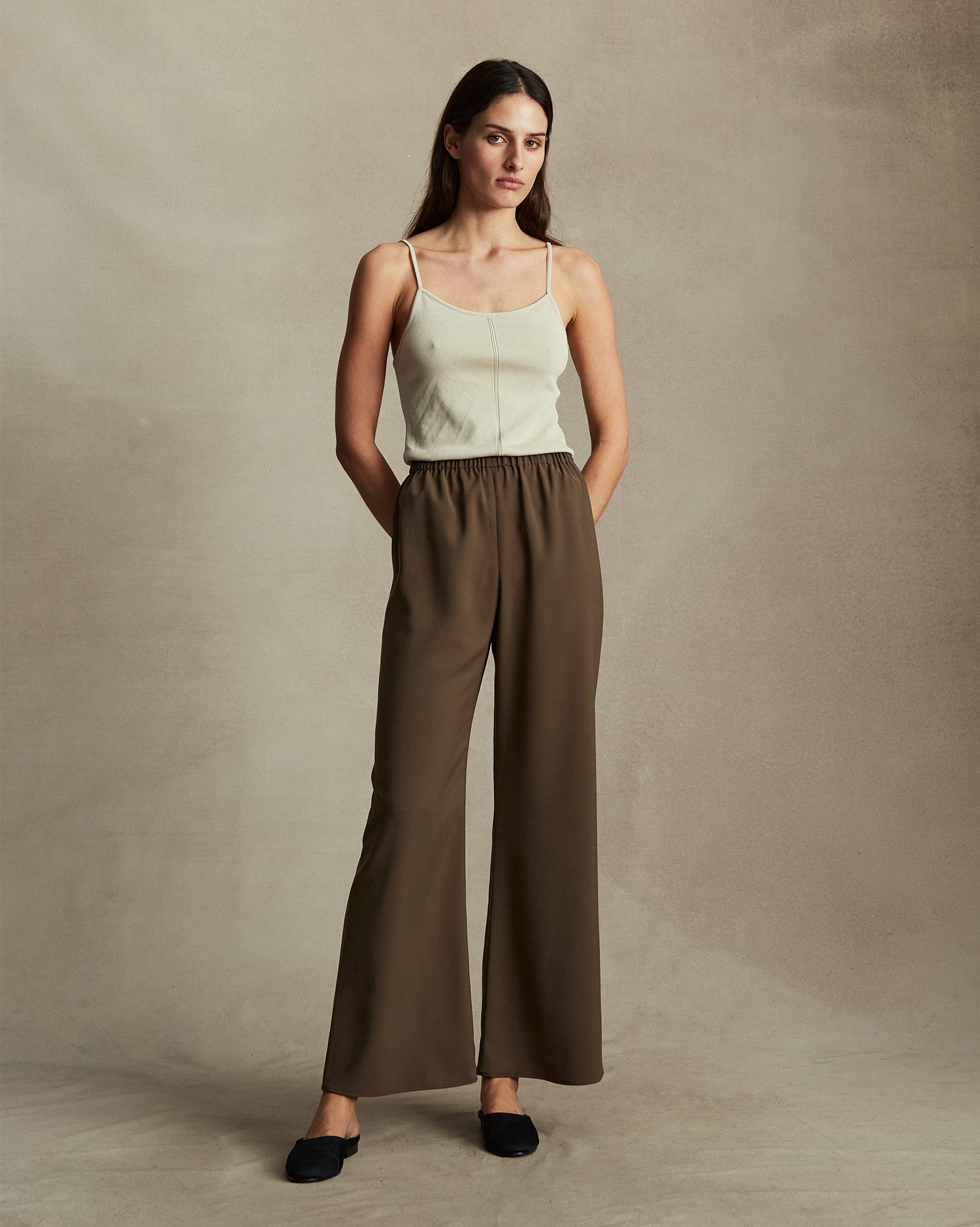 New Marella Trousers - Moss