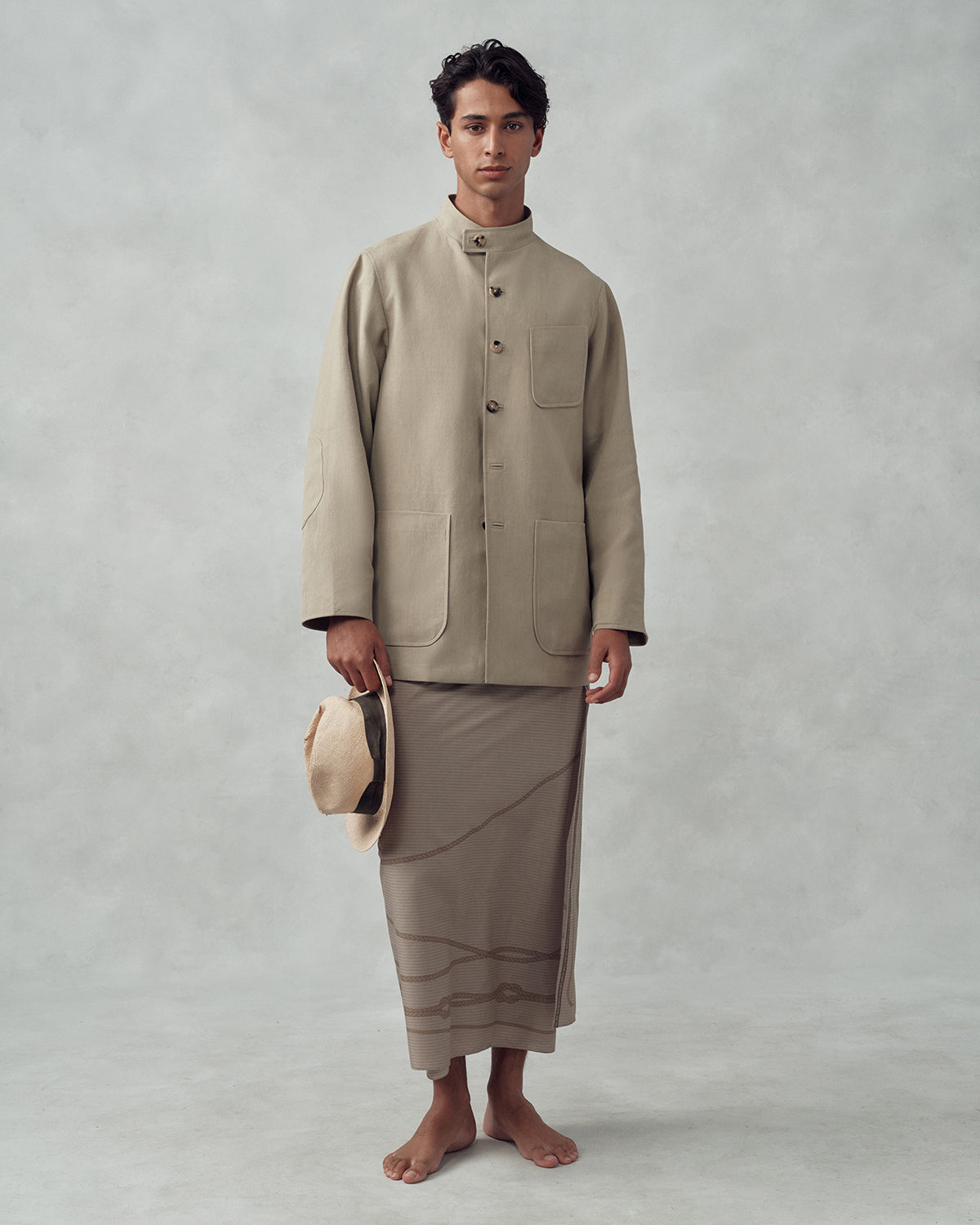 Rope Sarong - Taupe