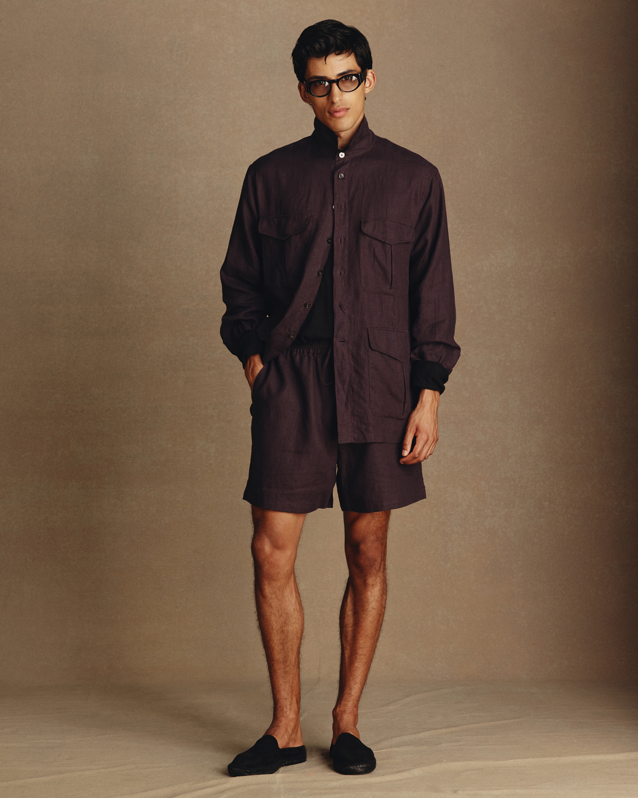 Lamu Shirt - Chocolate