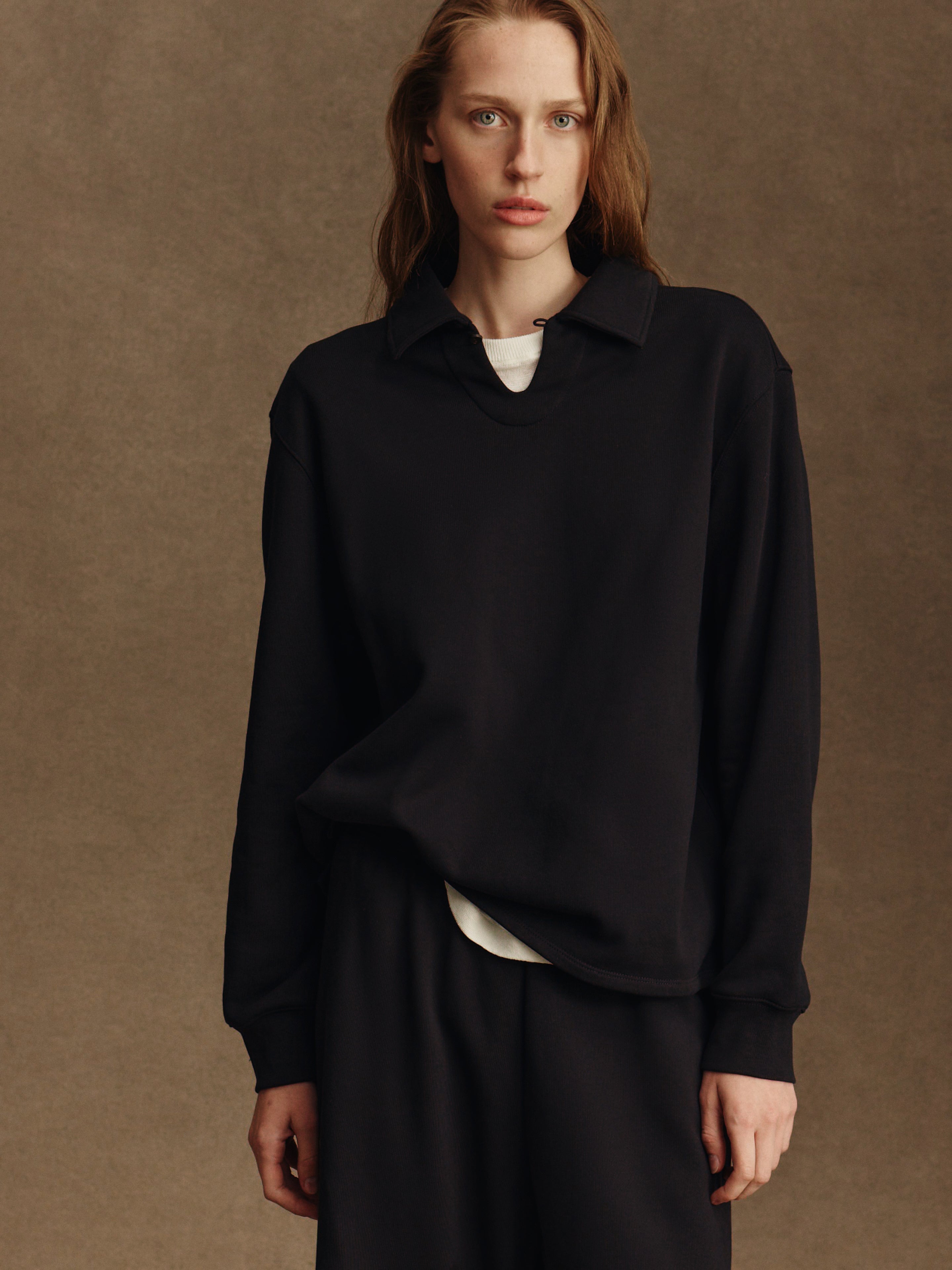 Manon Pullover - Navy Terry