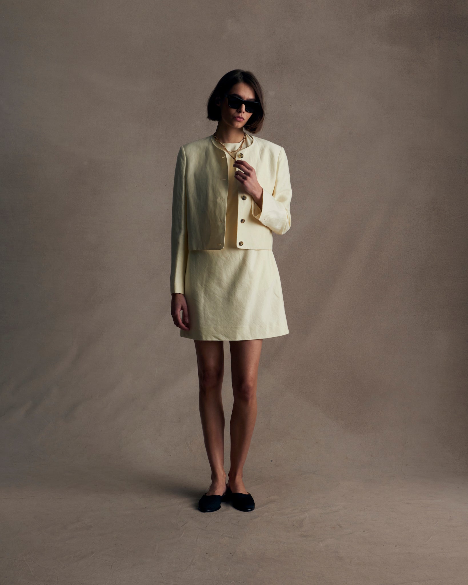 Antique White Chelsea Dress