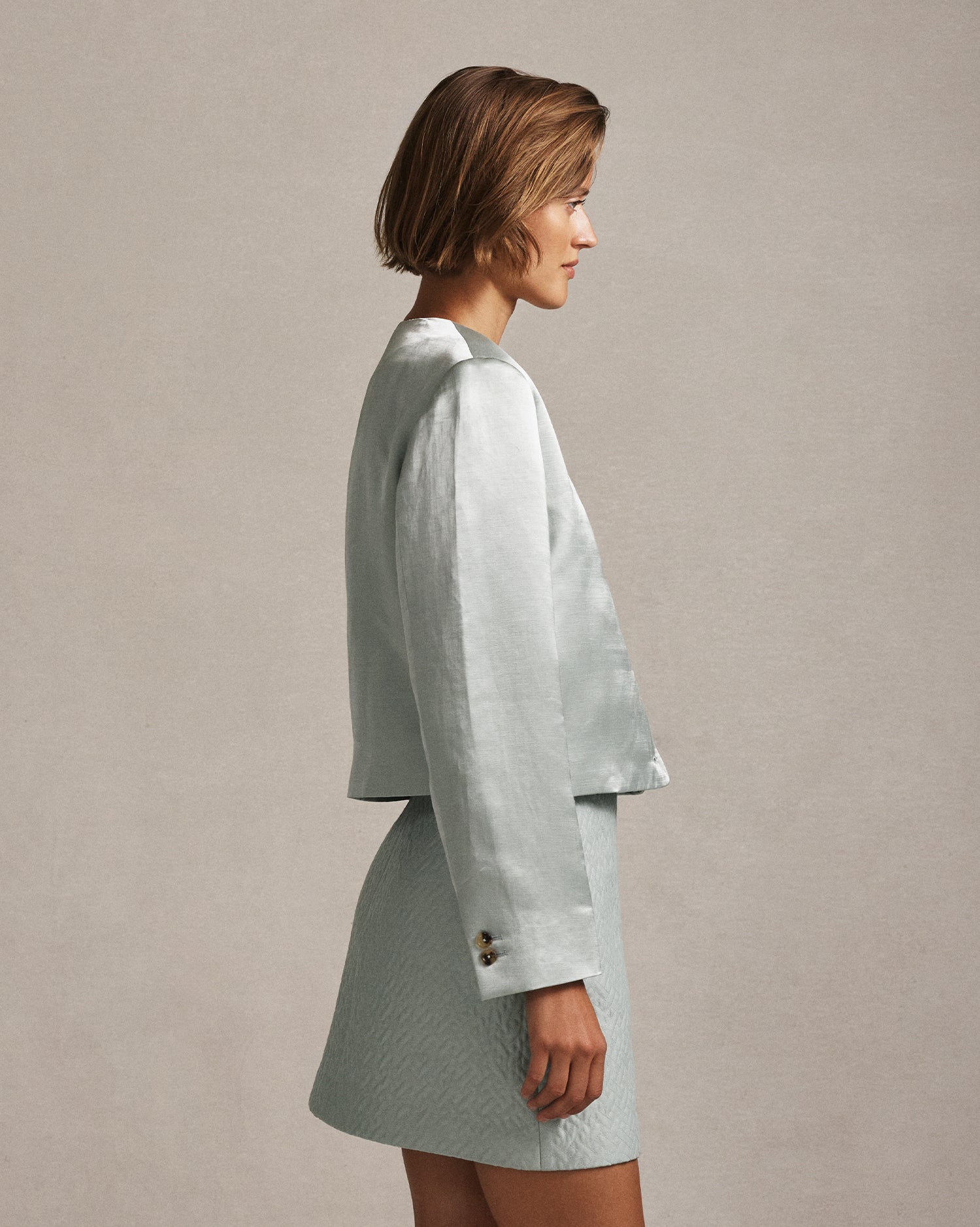 New Corta Jacket - Dusty Blue
