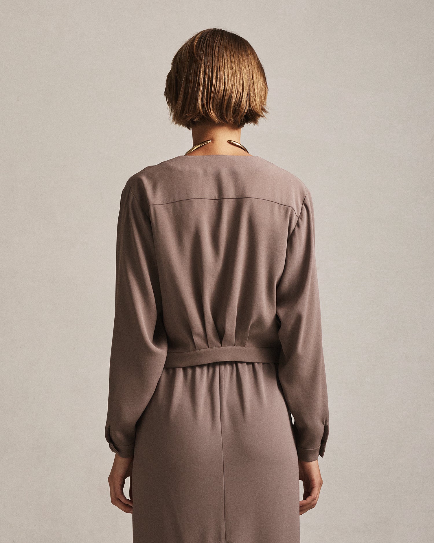 Florence Blouse - Taupe
