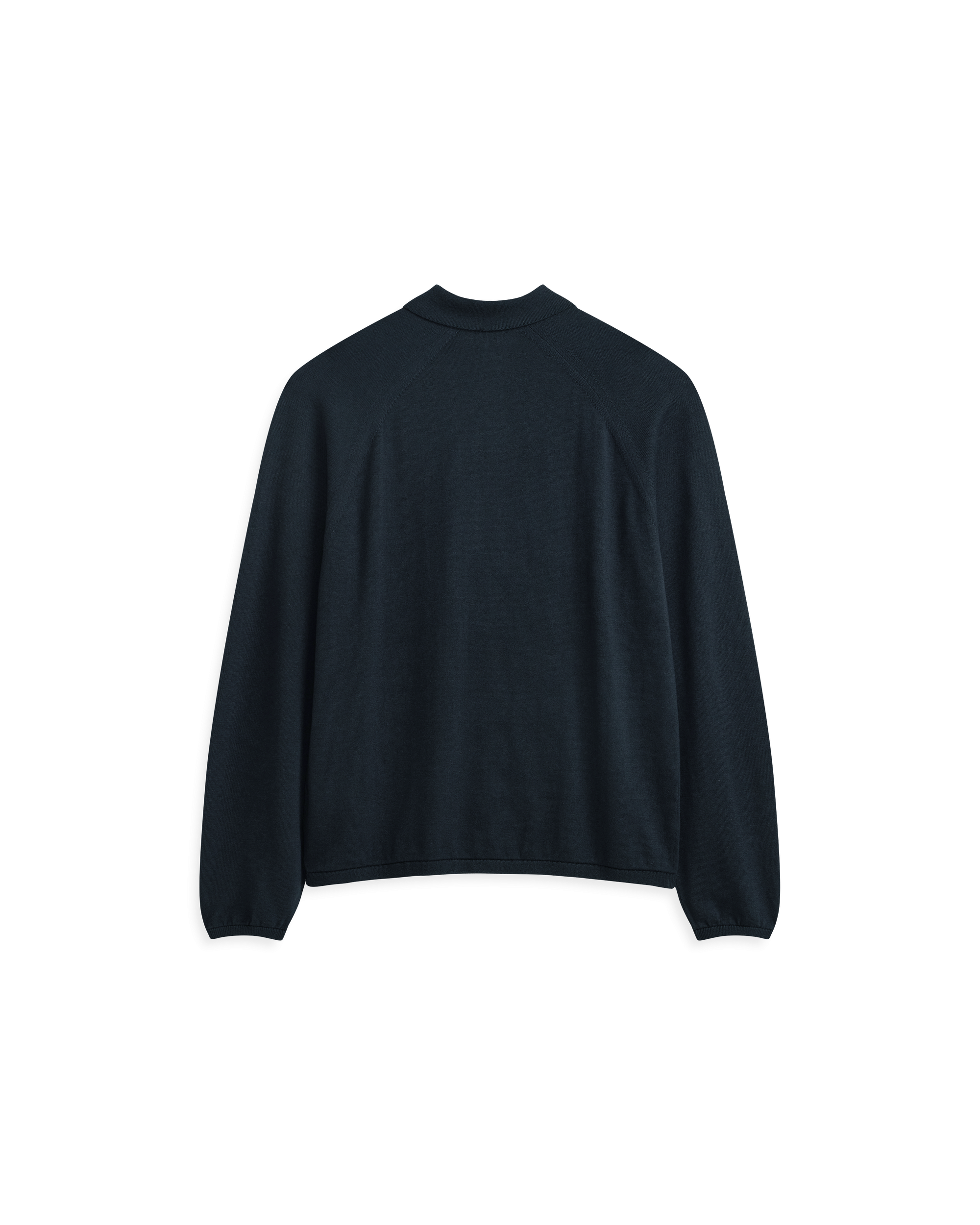 Andretti Zip Up Cardigan - Navy