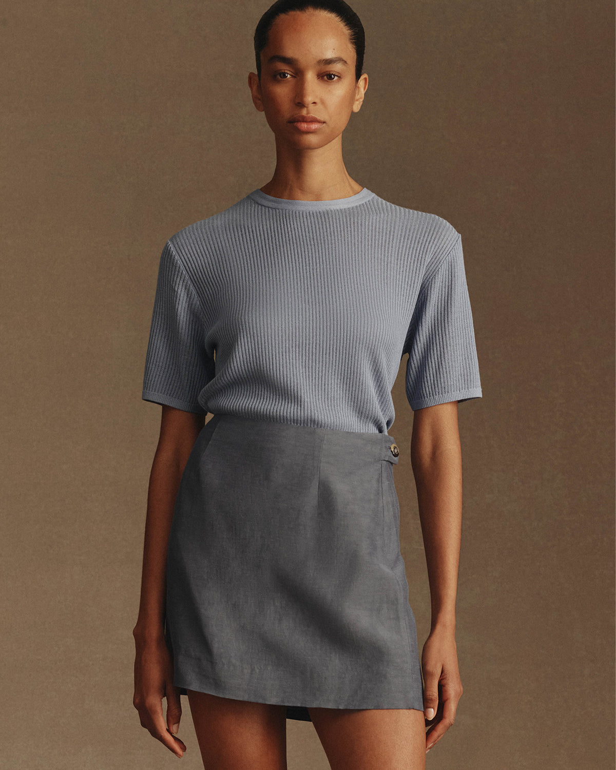 Anya Top - Lake Blue