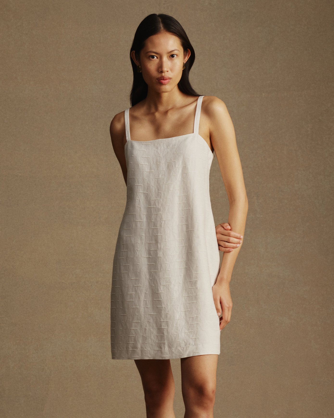 Athena Mini Dress - Off White