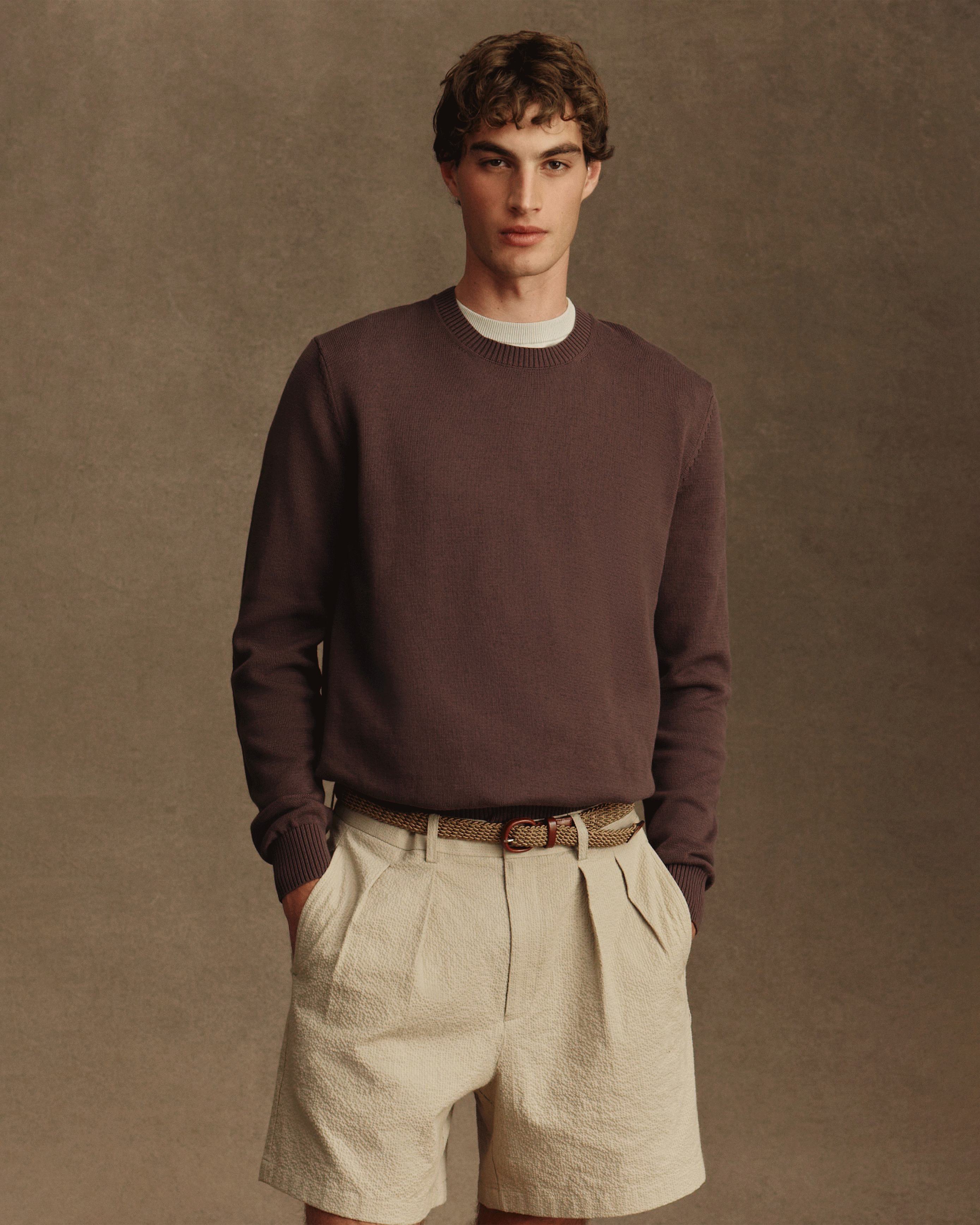 Yachtie Sweater - Chocolate