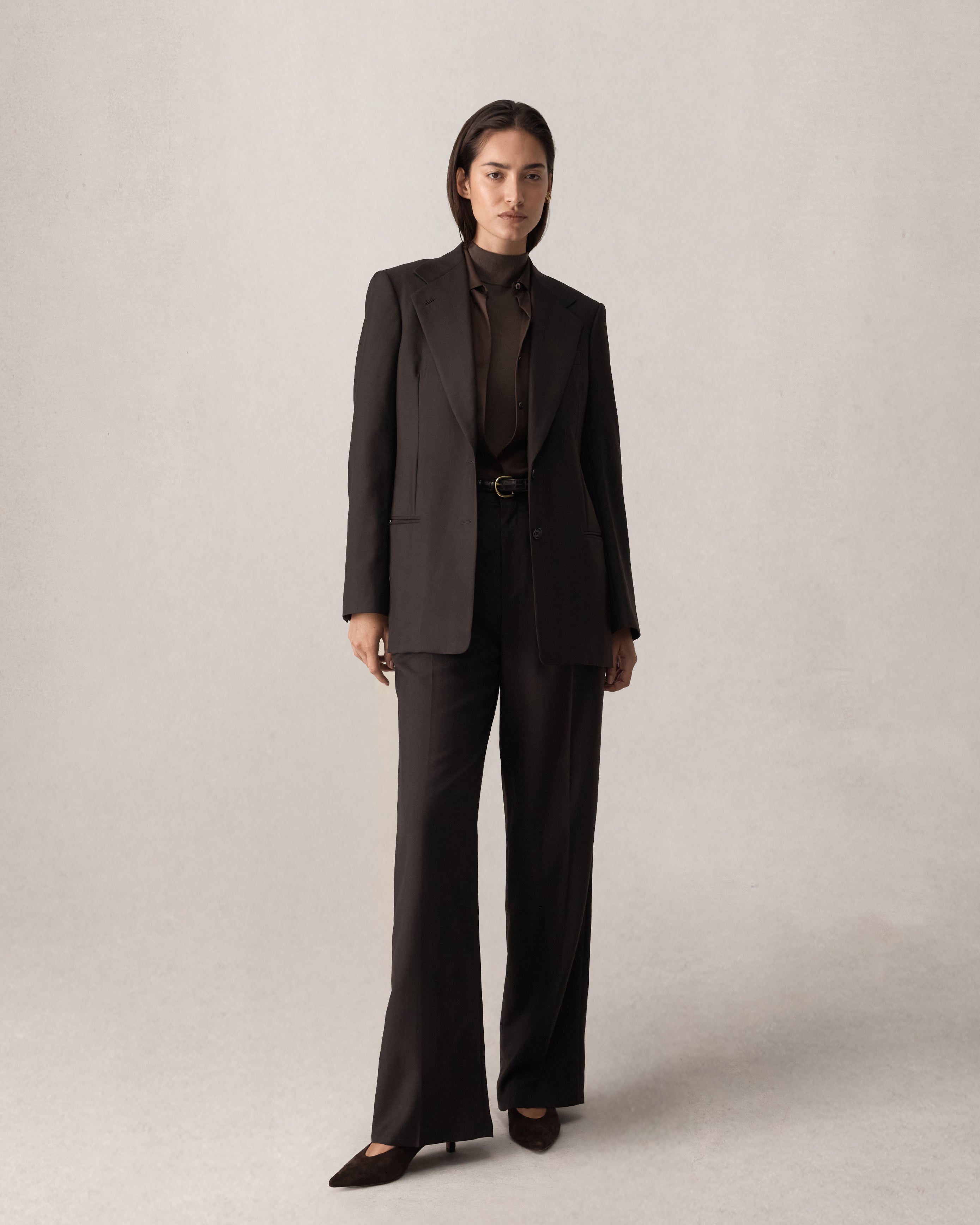 Ava Blazer - Espresso