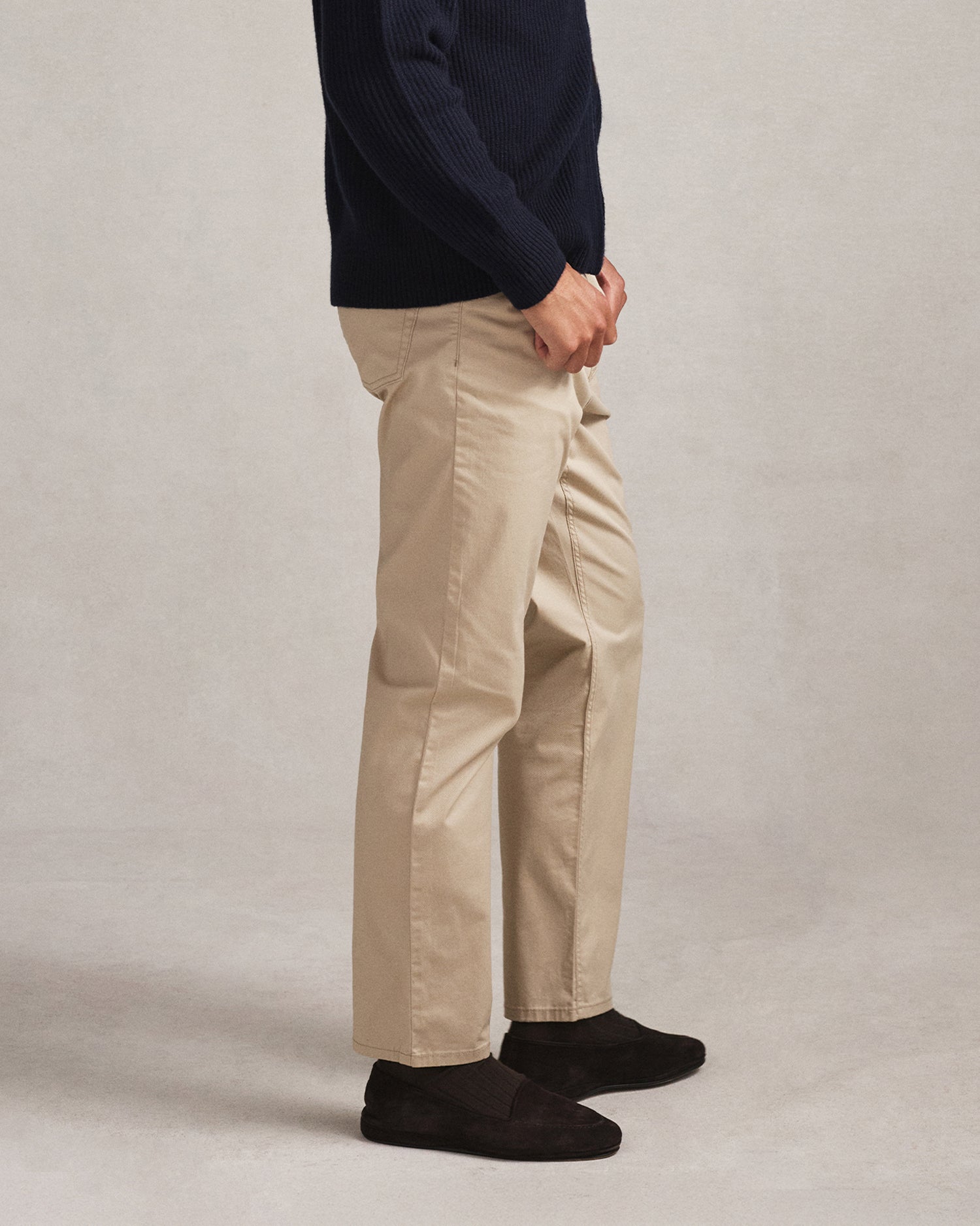 Five Pocket Trouser - Taupe