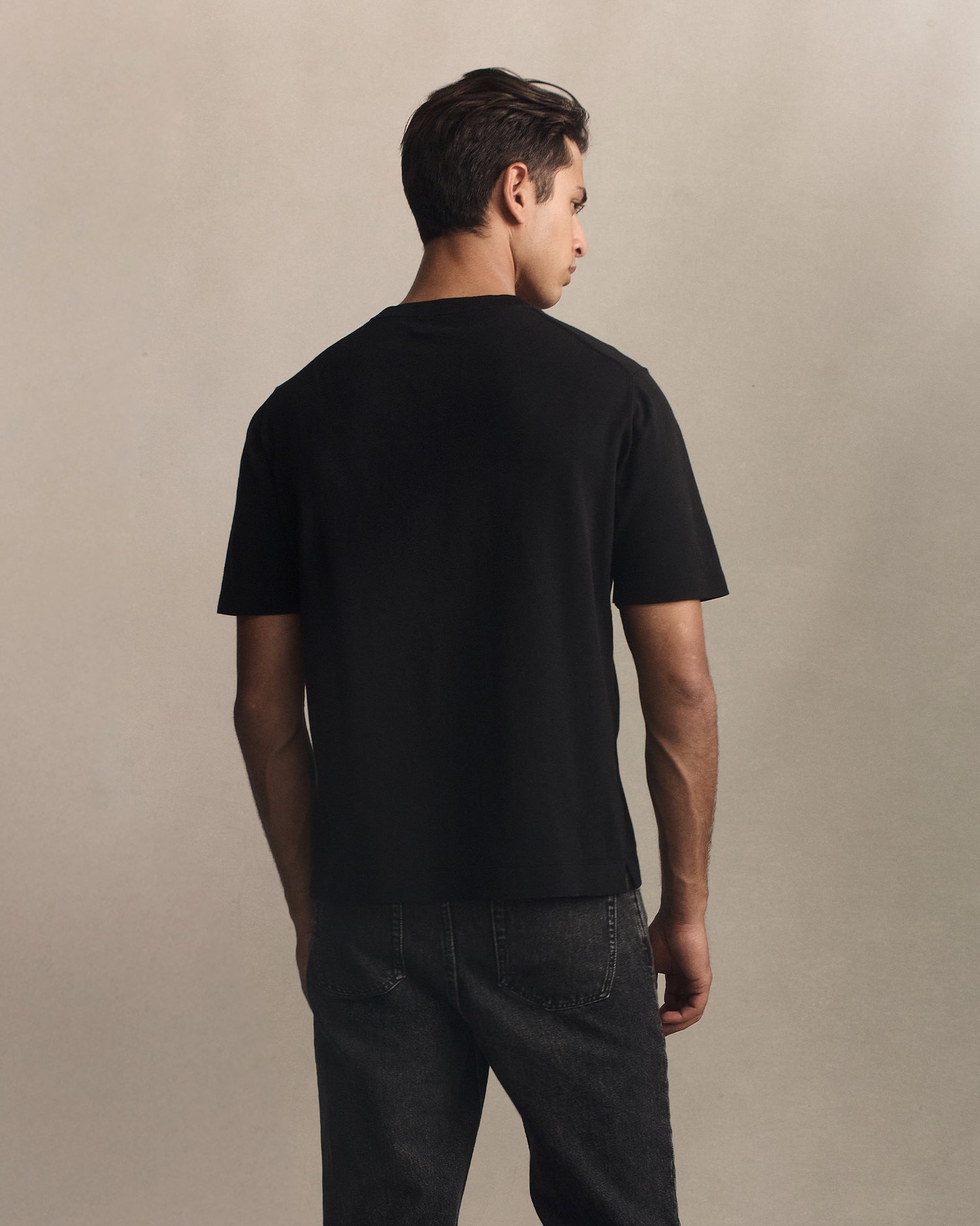 Ice Cotton Tee - Black