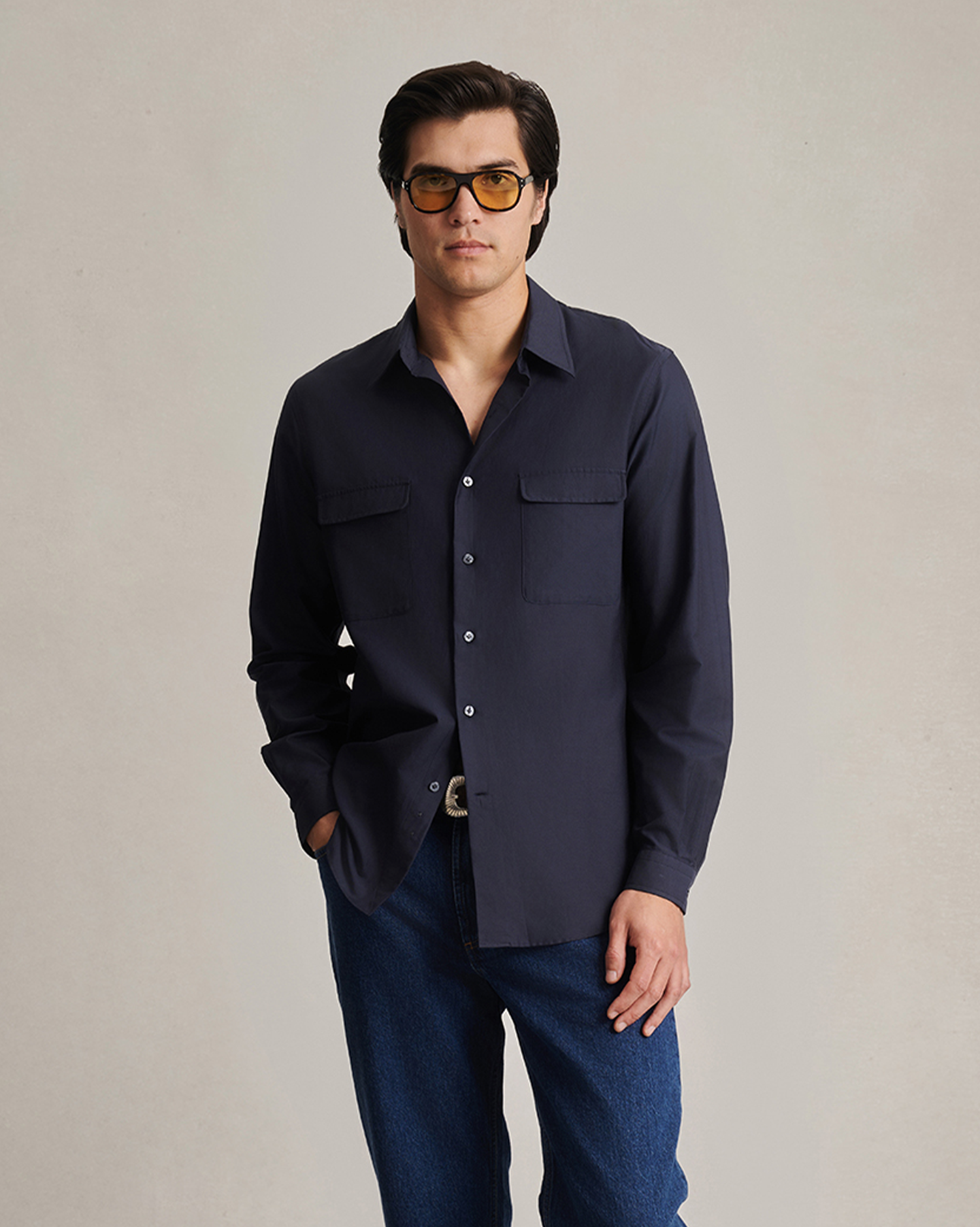 Bonnard Shirt - Navy