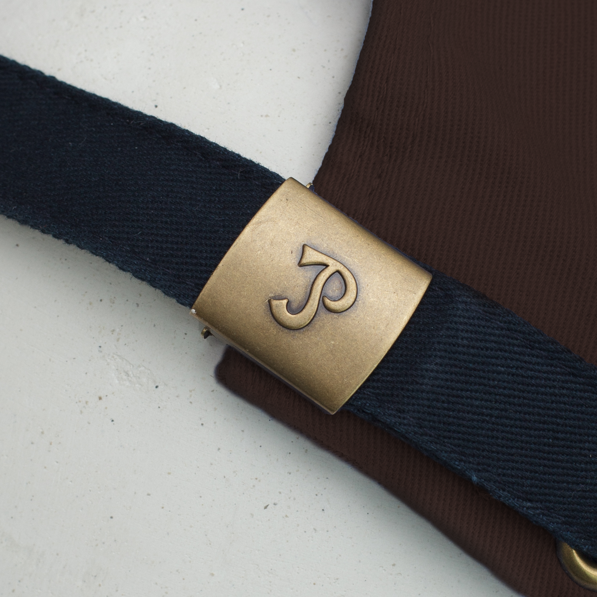 Brown Tonal Logo Cap