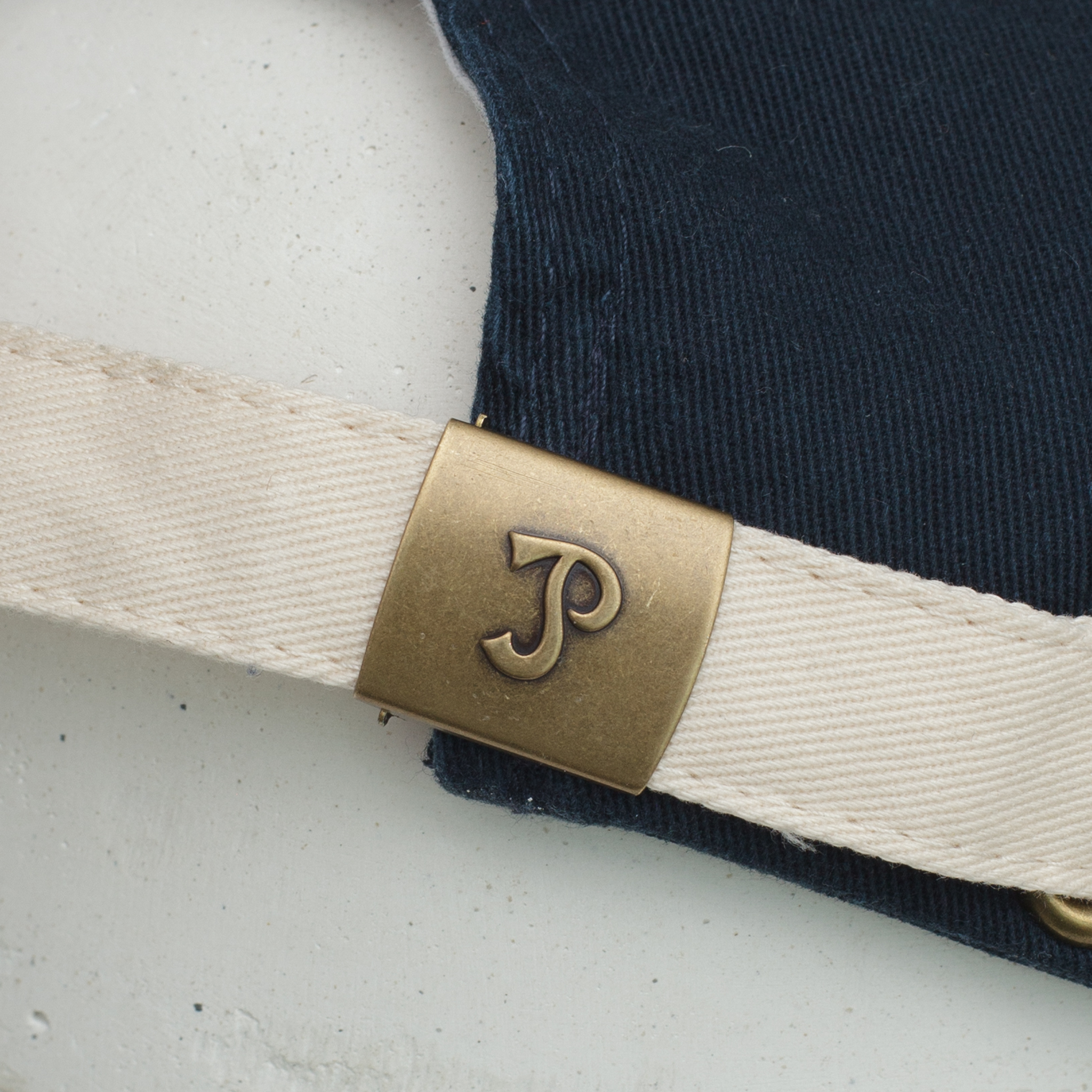 Navy Tonal Logo Cap