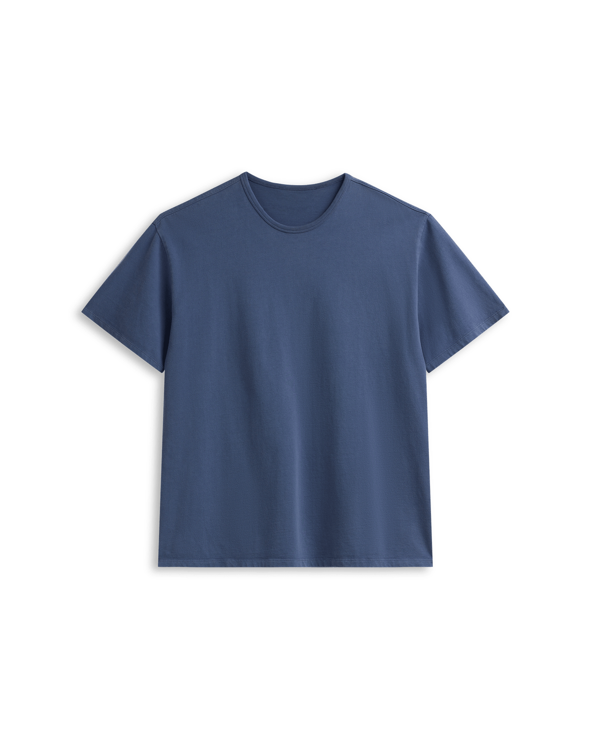 Bernard Short Sleeve T-Shirt - Washed Mid Blue
