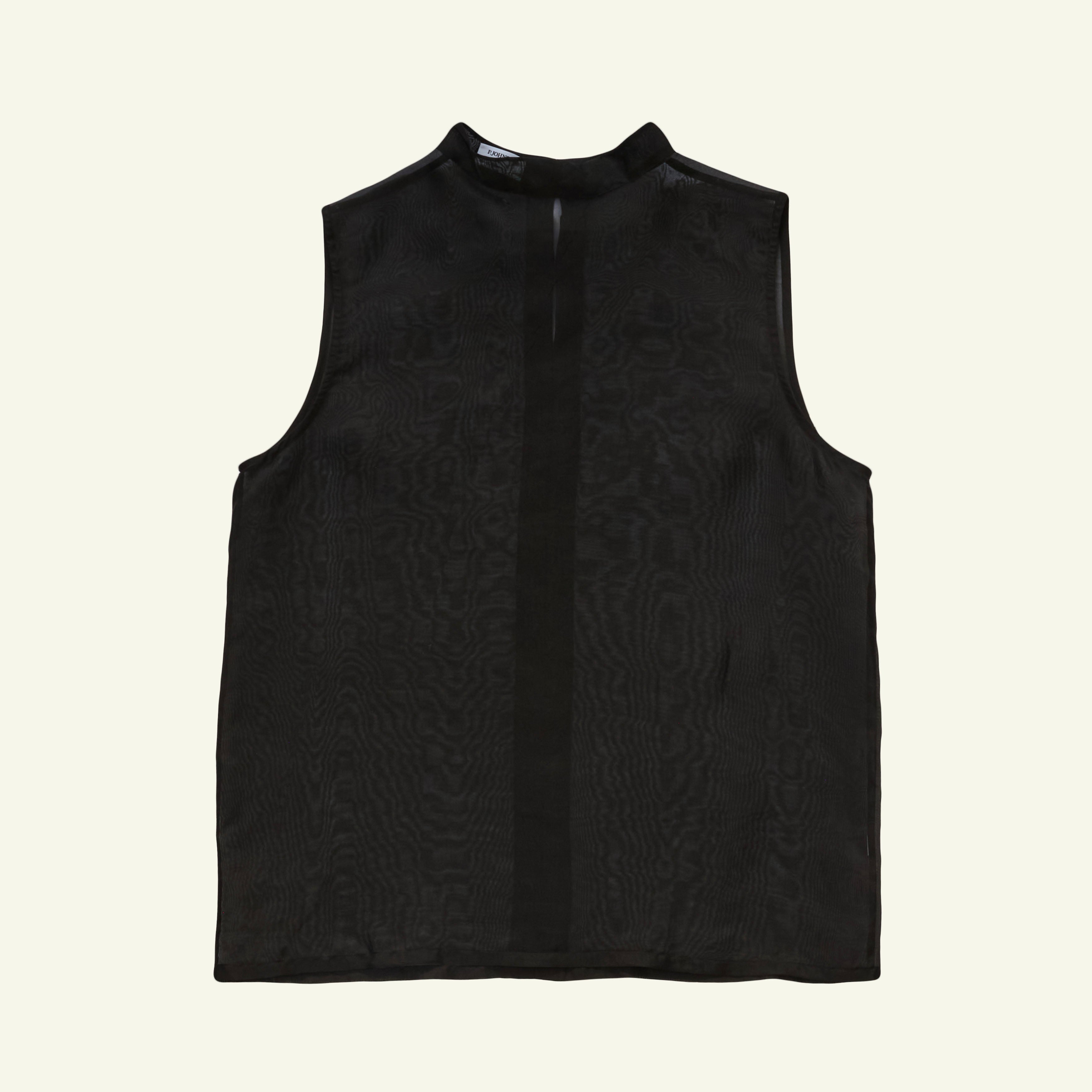 Organza Devon Top - Black