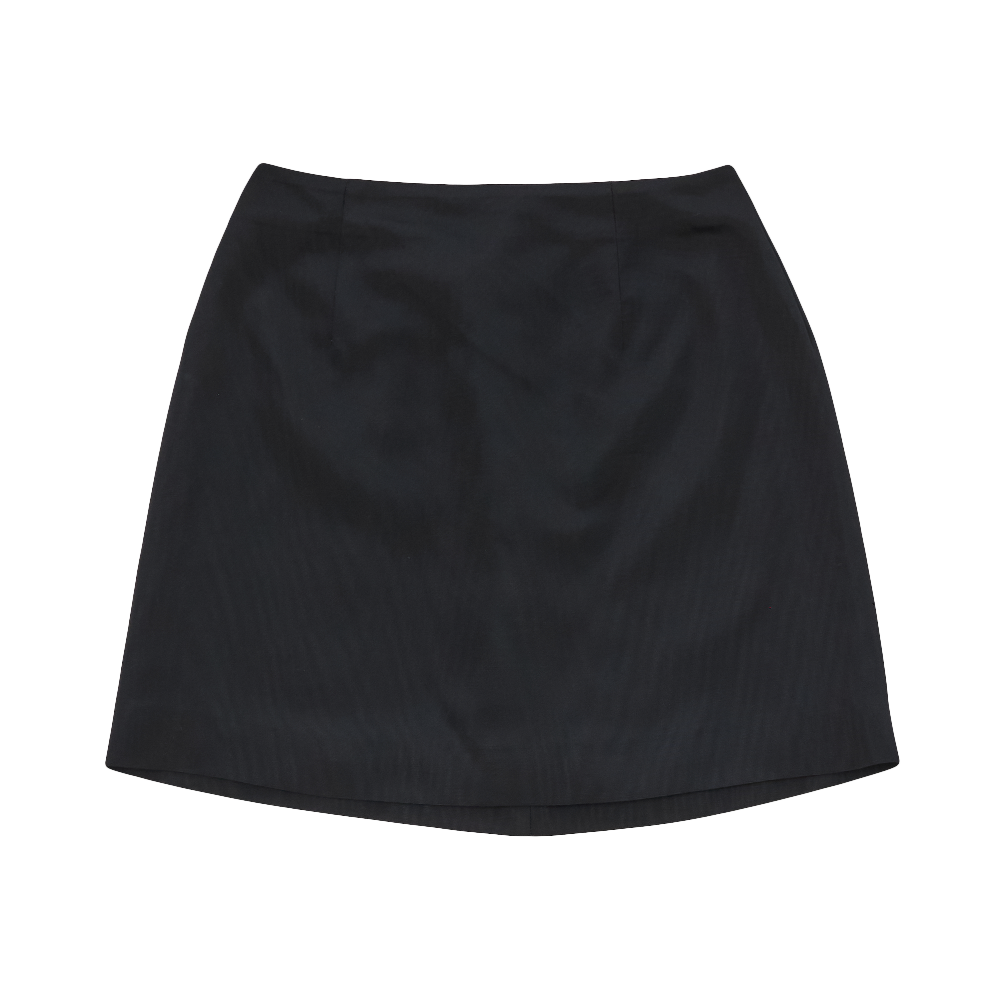 Black Moire Celine Skirt