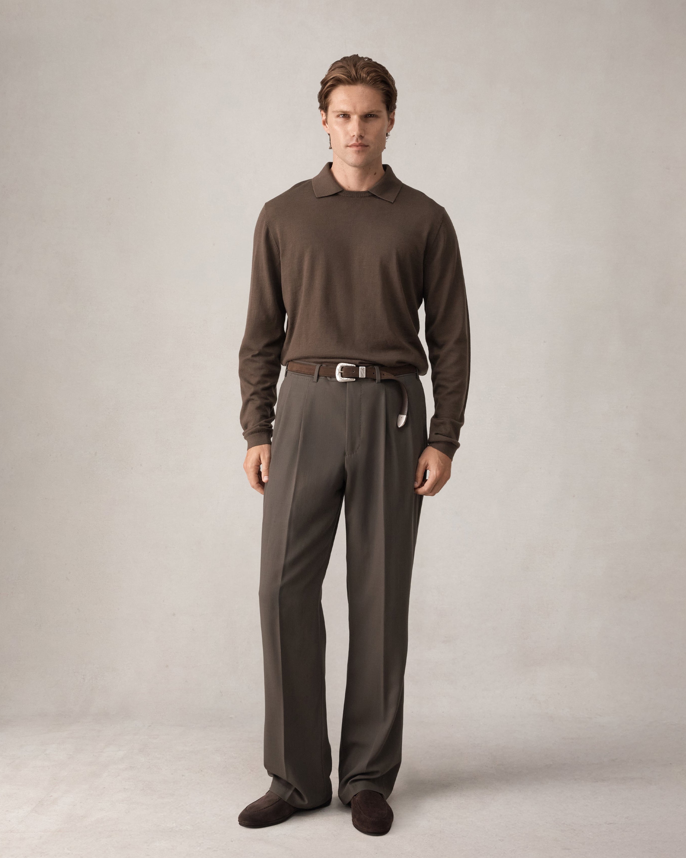 Merino Crewlo - Moss