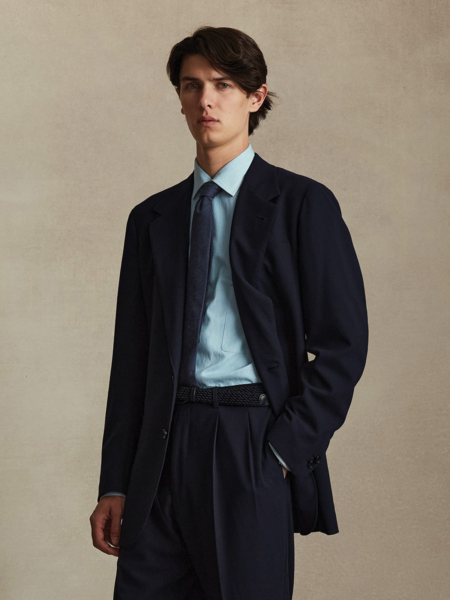 Merino Bluefeel Blazer - Dark Navy