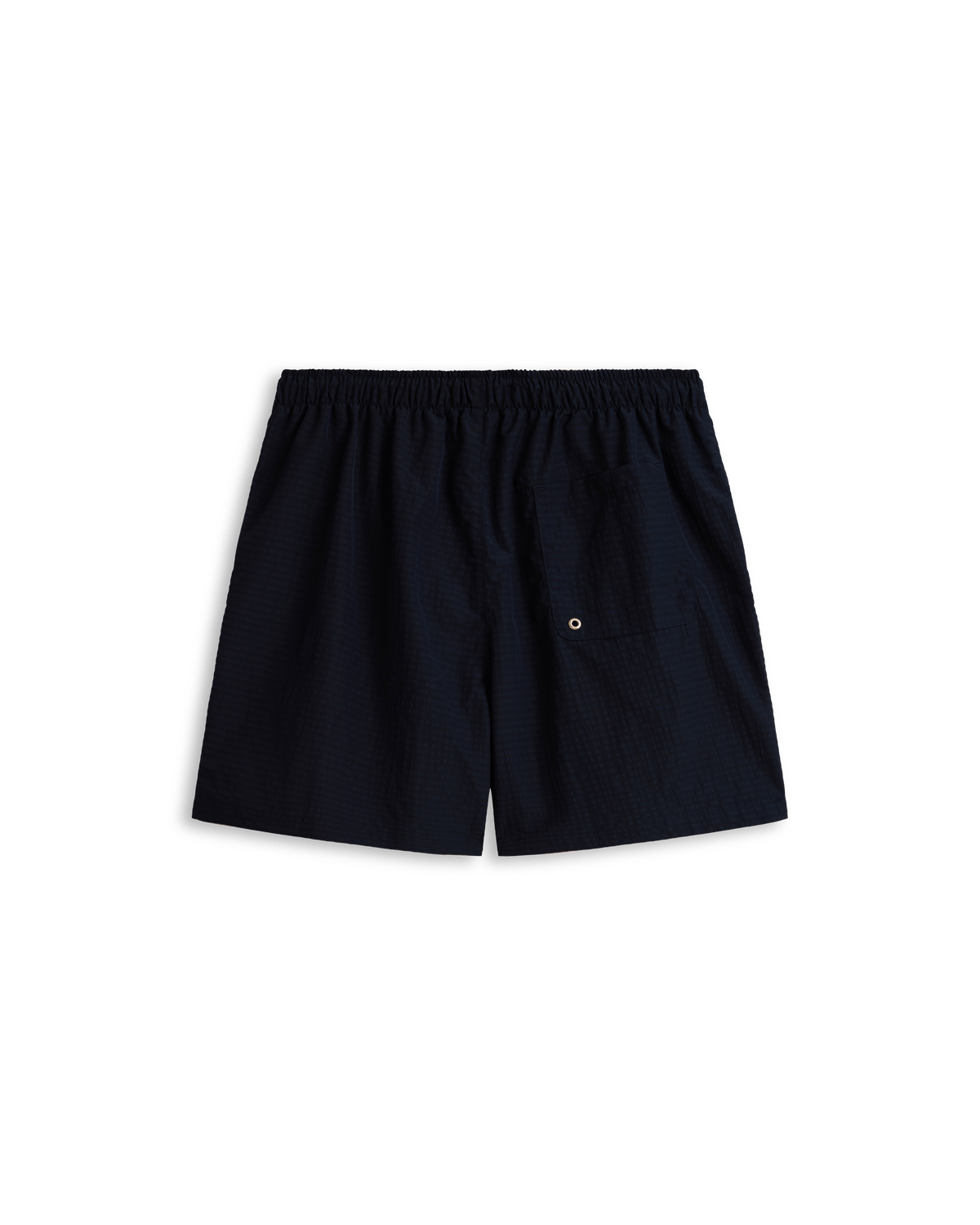 Board Short - Navy Seersucker
