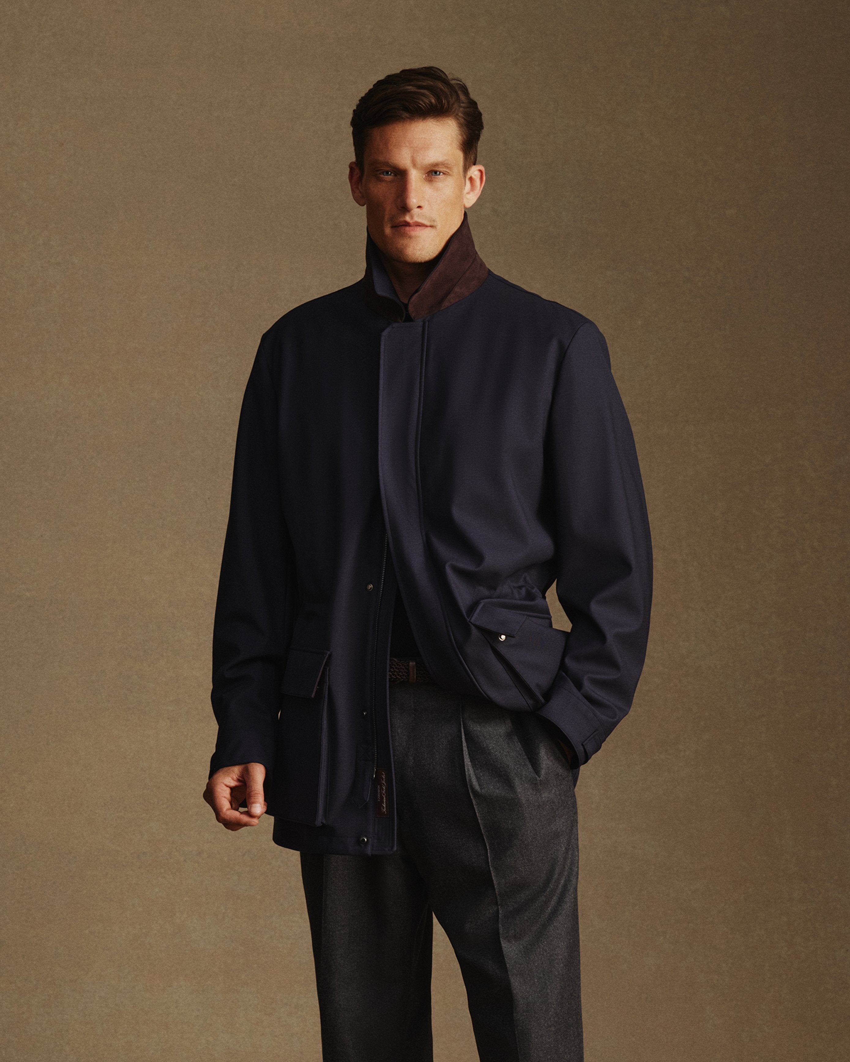Bonded Field Jacket - Navy