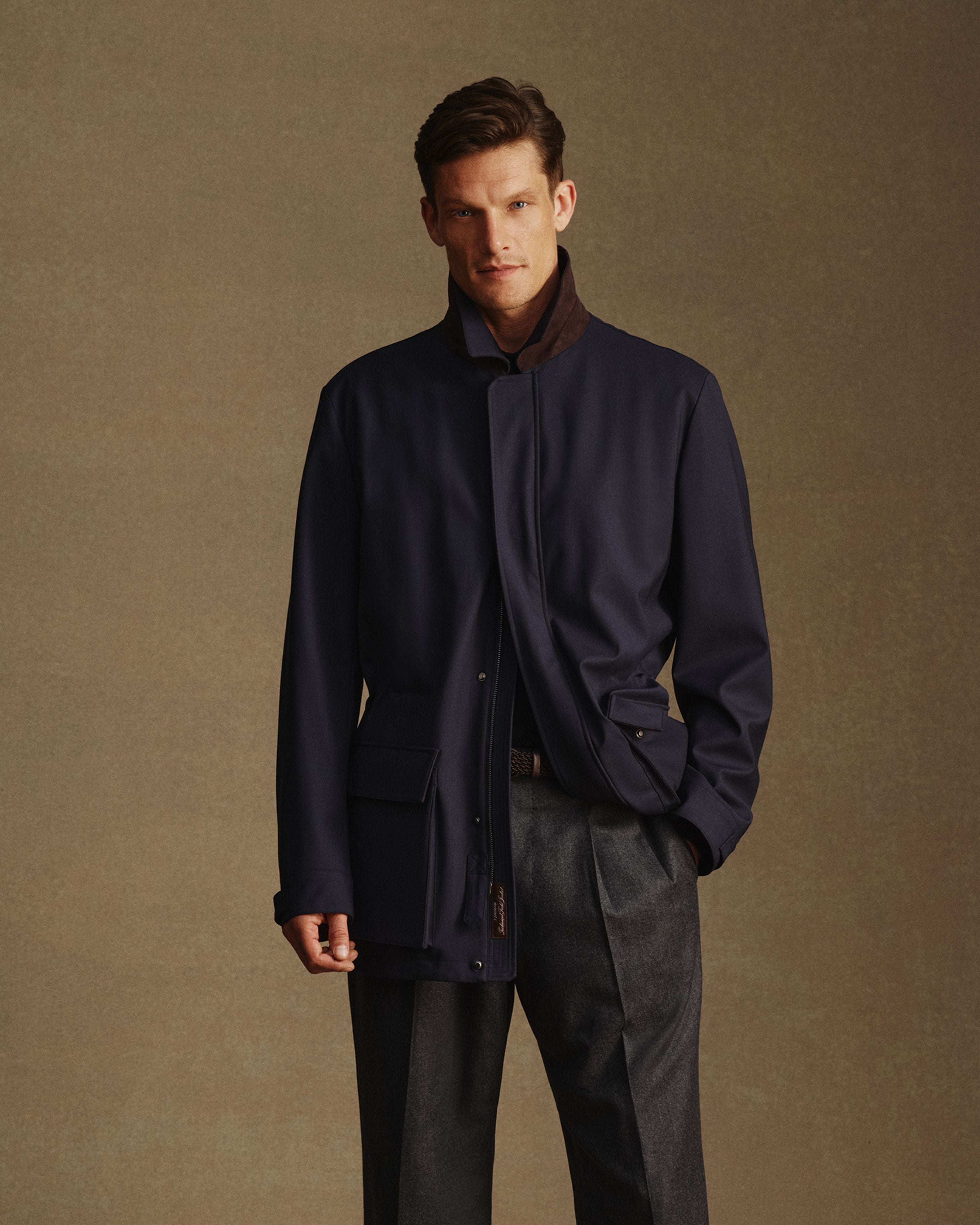 Bonded Field Jacket - Navy