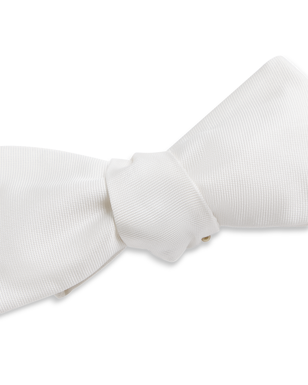 Bow Tie - Off White Grosgrain