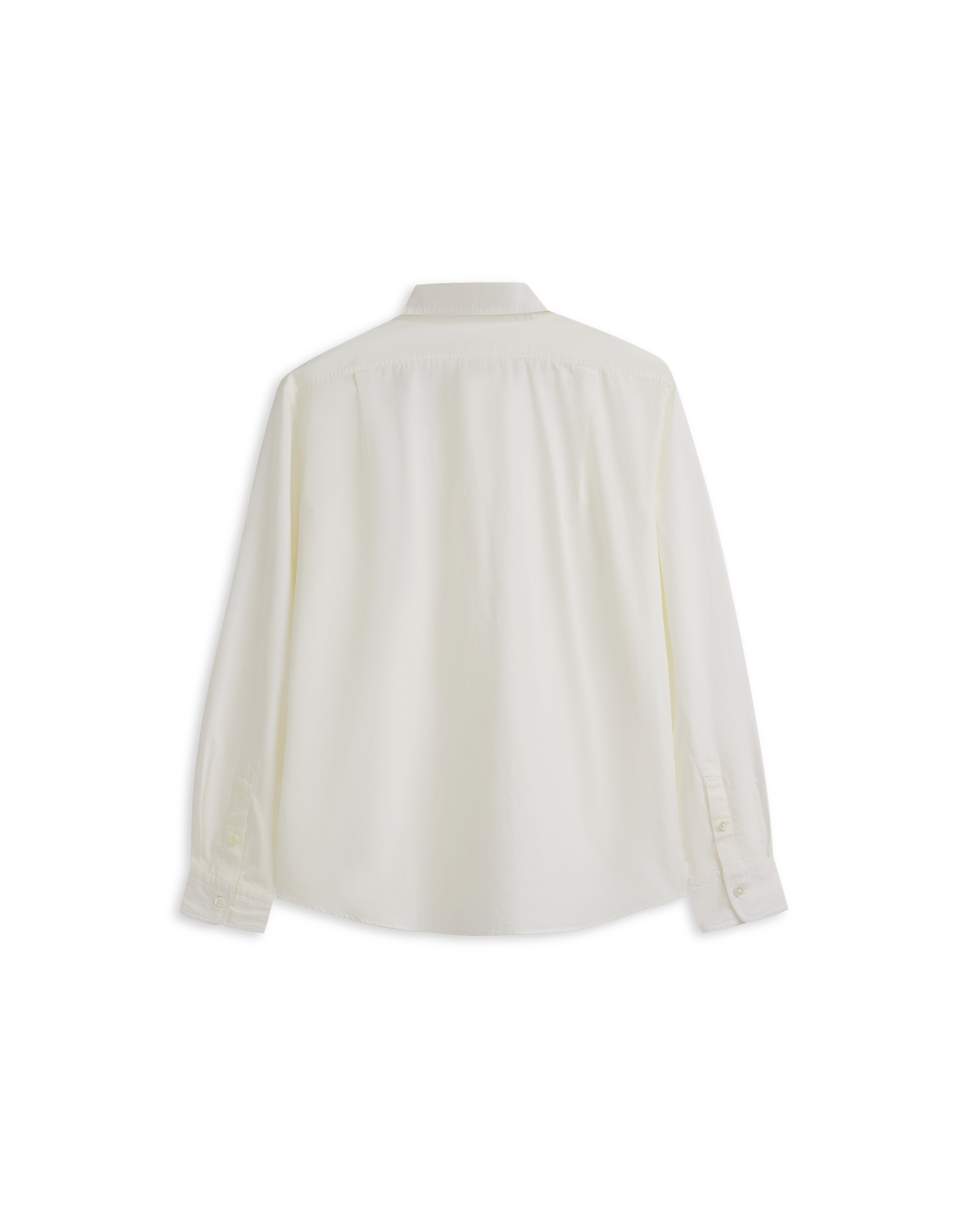 Boyle Shirt - Off White Poplin